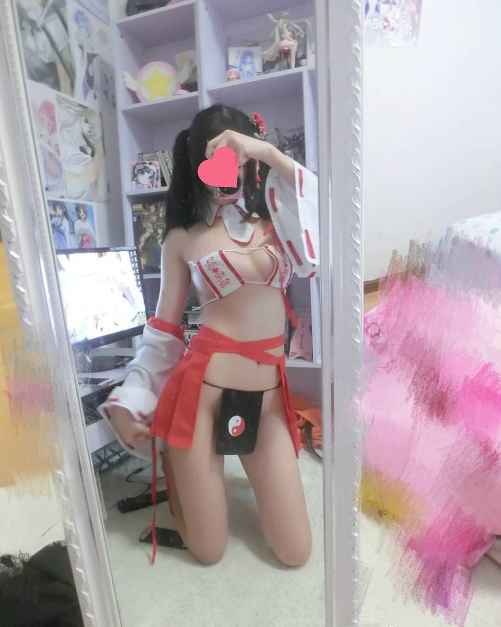 Nagesa魔物喵 巫女本子 博丽灵梦cosplay宅男福利_第1集