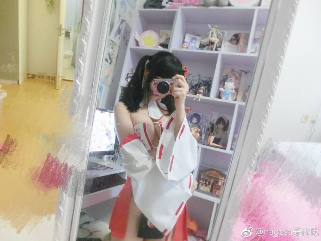 Nagesa魔物喵 巫女本子 博丽灵梦cosplay宅男福利_第1集