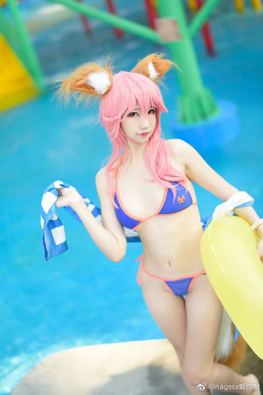 Nagesa魔物喵 拍摄了小玉的水着_第1集