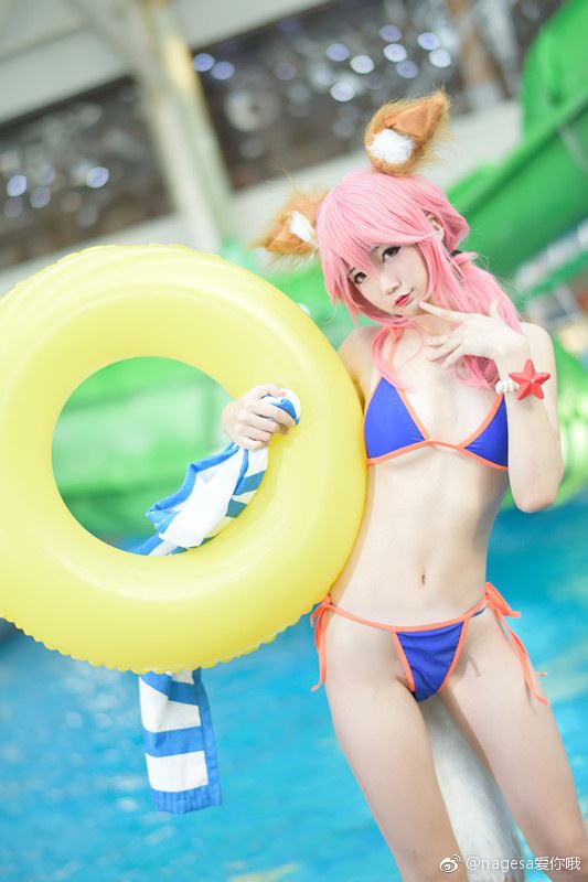 Nagesa魔物喵 拍摄了小玉的水着_第1集