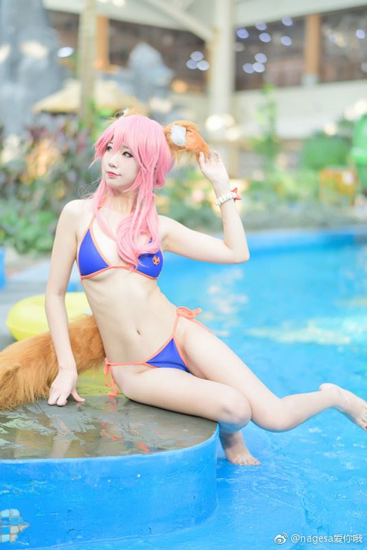 Nagesa魔物喵 拍摄了小玉的水着_第1集