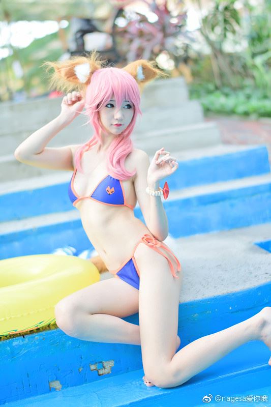 Nagesa魔物喵 拍摄了小玉的水着_第1集