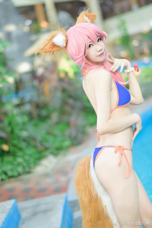 Nagesa魔物喵 拍摄了小玉的水着_第1集