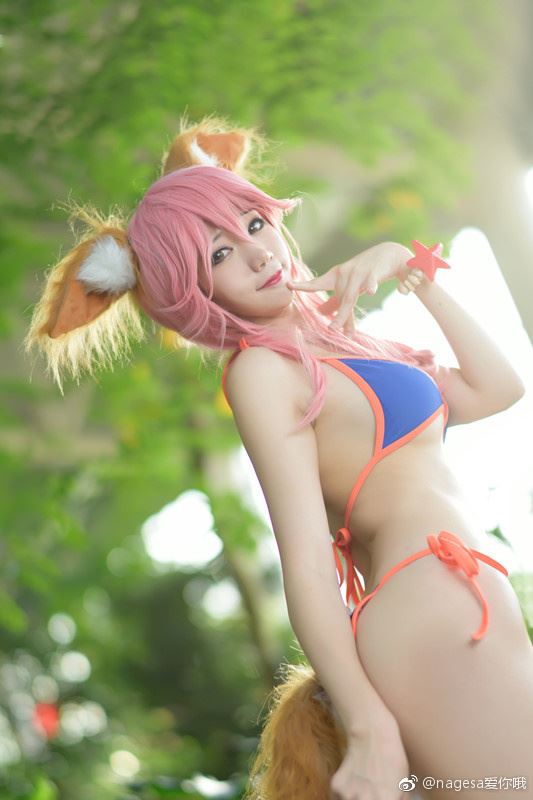 Nagesa魔物喵 拍摄了小玉的水着_第1集