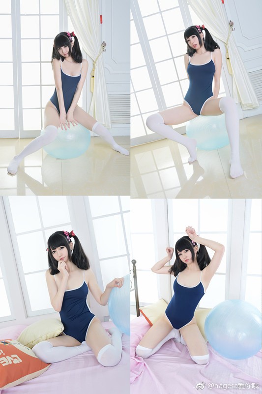 Nagesa魔物喵 水白丝福利诱惑写真_第1集