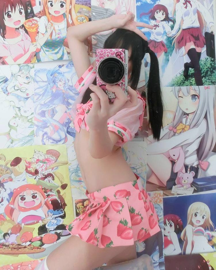 Nagesa魔物喵 粉色系水手服美_第1集