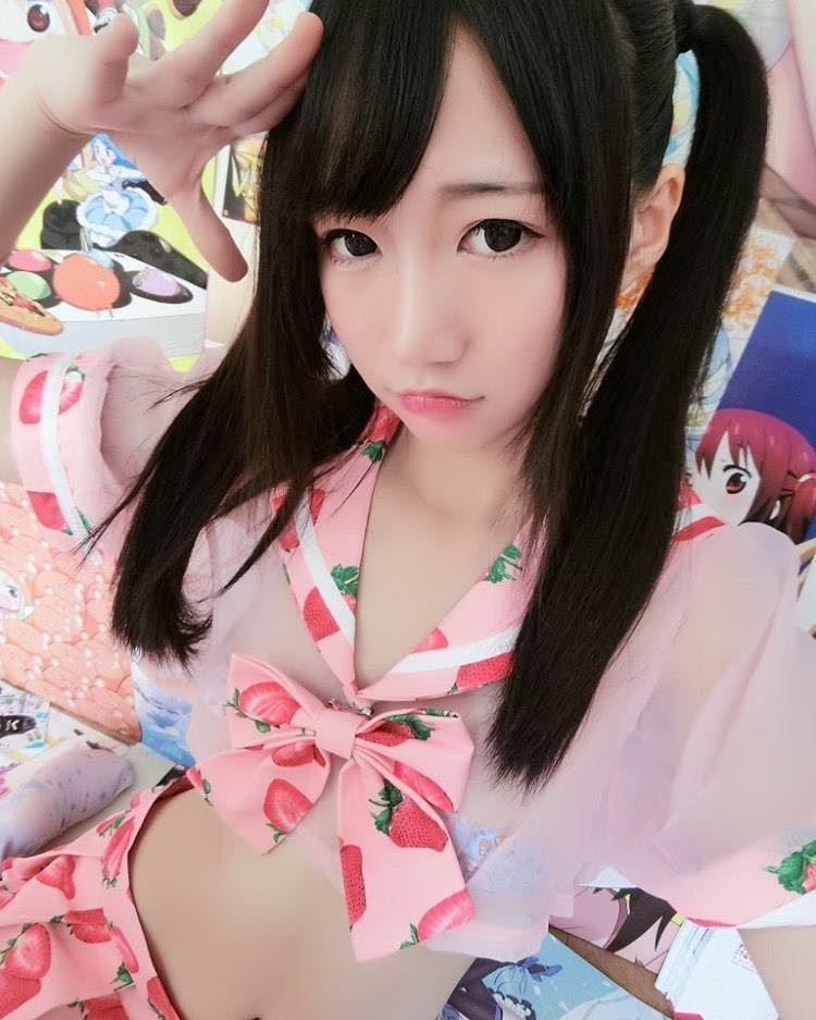 Nagesa魔物喵 粉色系水手服美_第1集