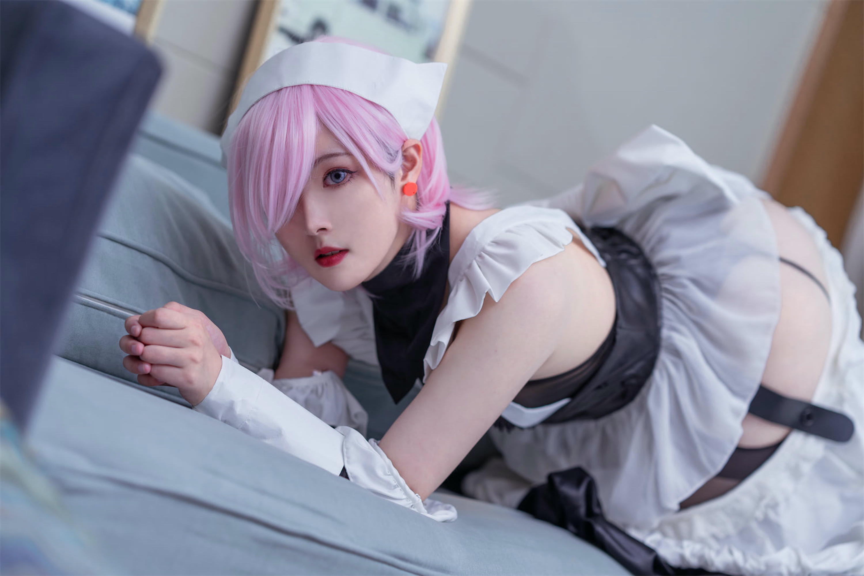 Natsuko夏夏子 NO.017 宫本武藏女仆 [38P-276M]_第1集