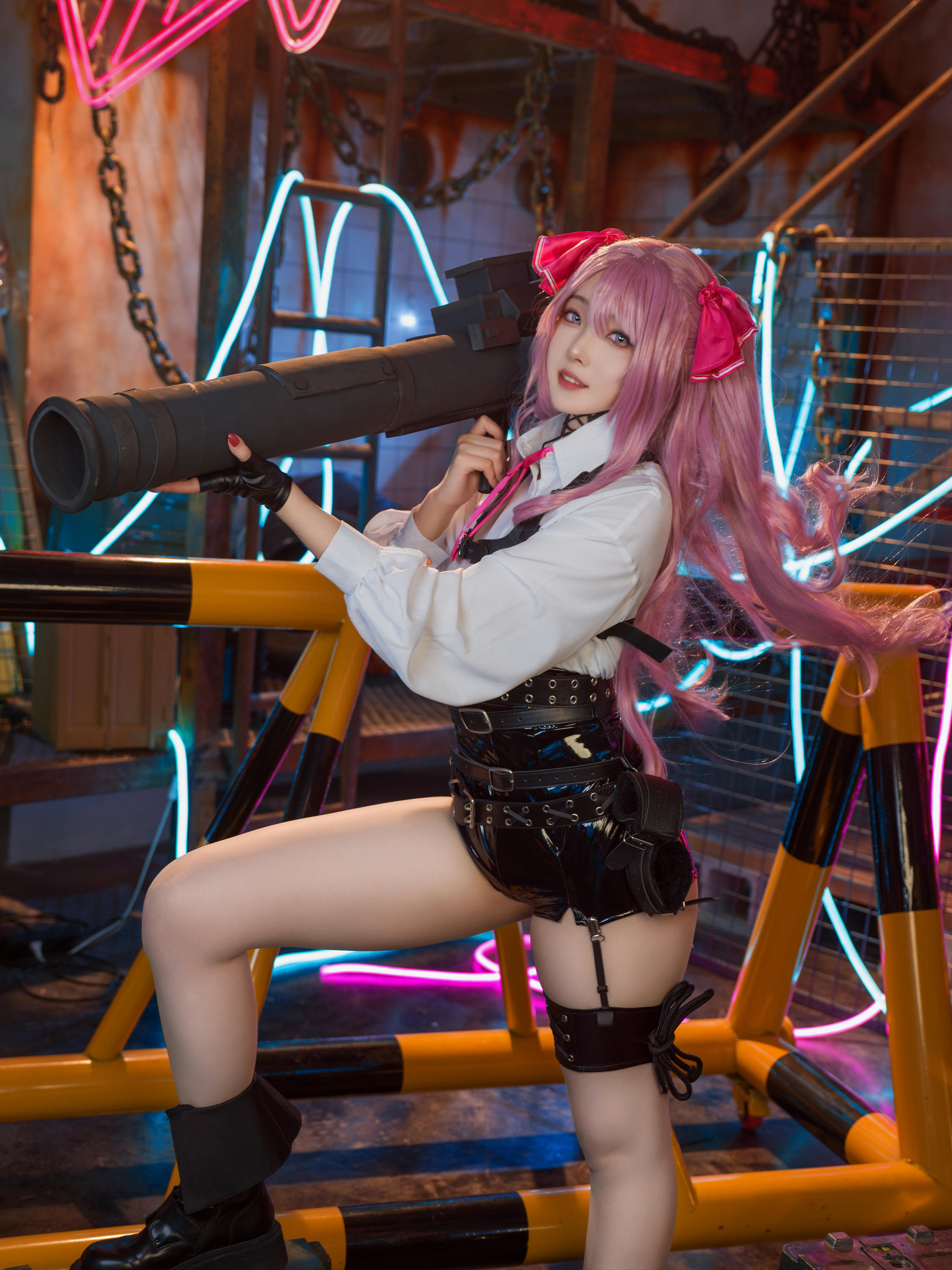 Natsuko夏夏子 NO.018 &秋和柯基 米哈拉&尤妮 [74P1V 2.62GB]_第1集