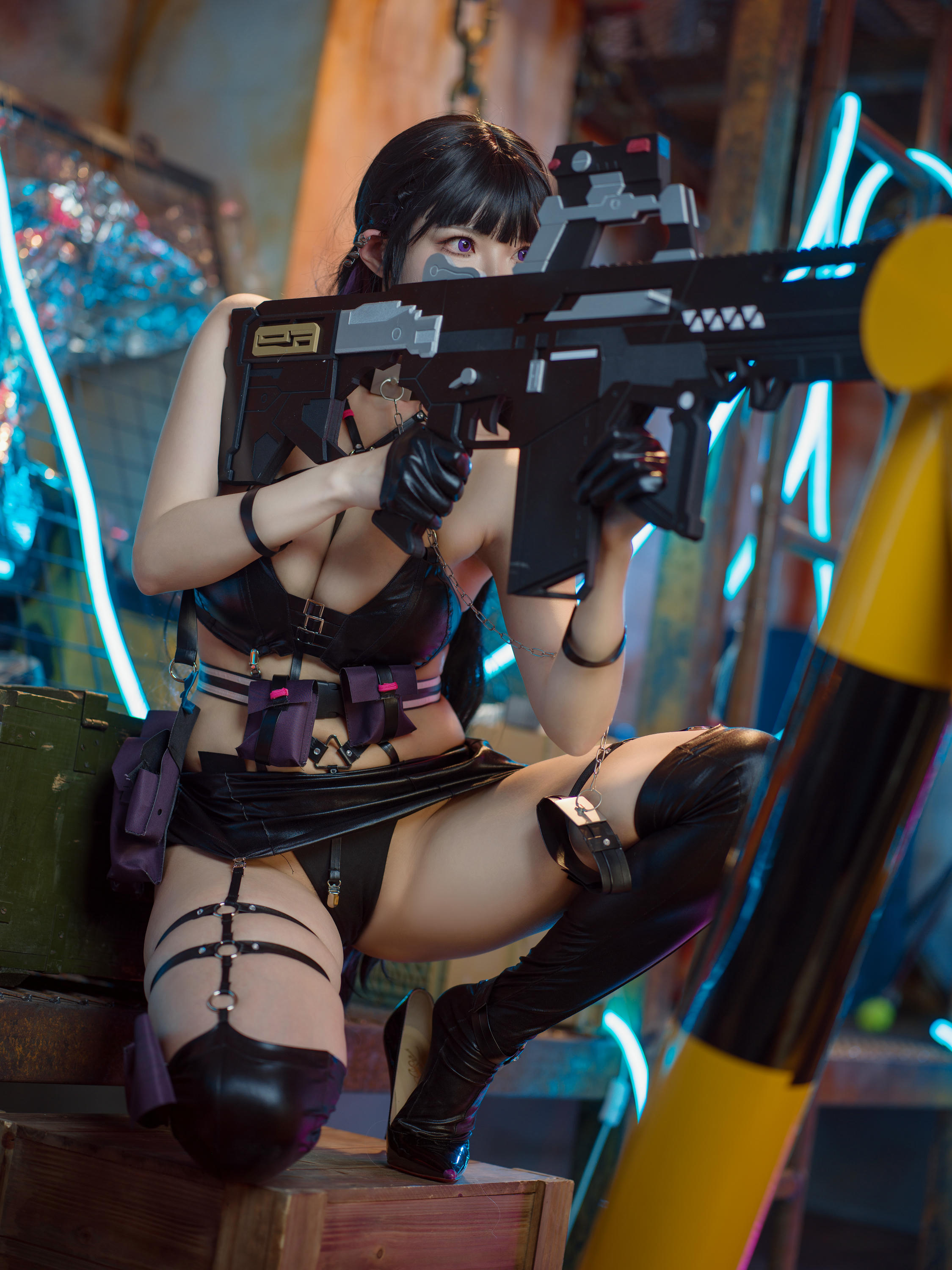 Natsuko夏夏子 NO.018 &秋和柯基 米哈拉&尤妮 [74P1V 2.62GB]_第2集