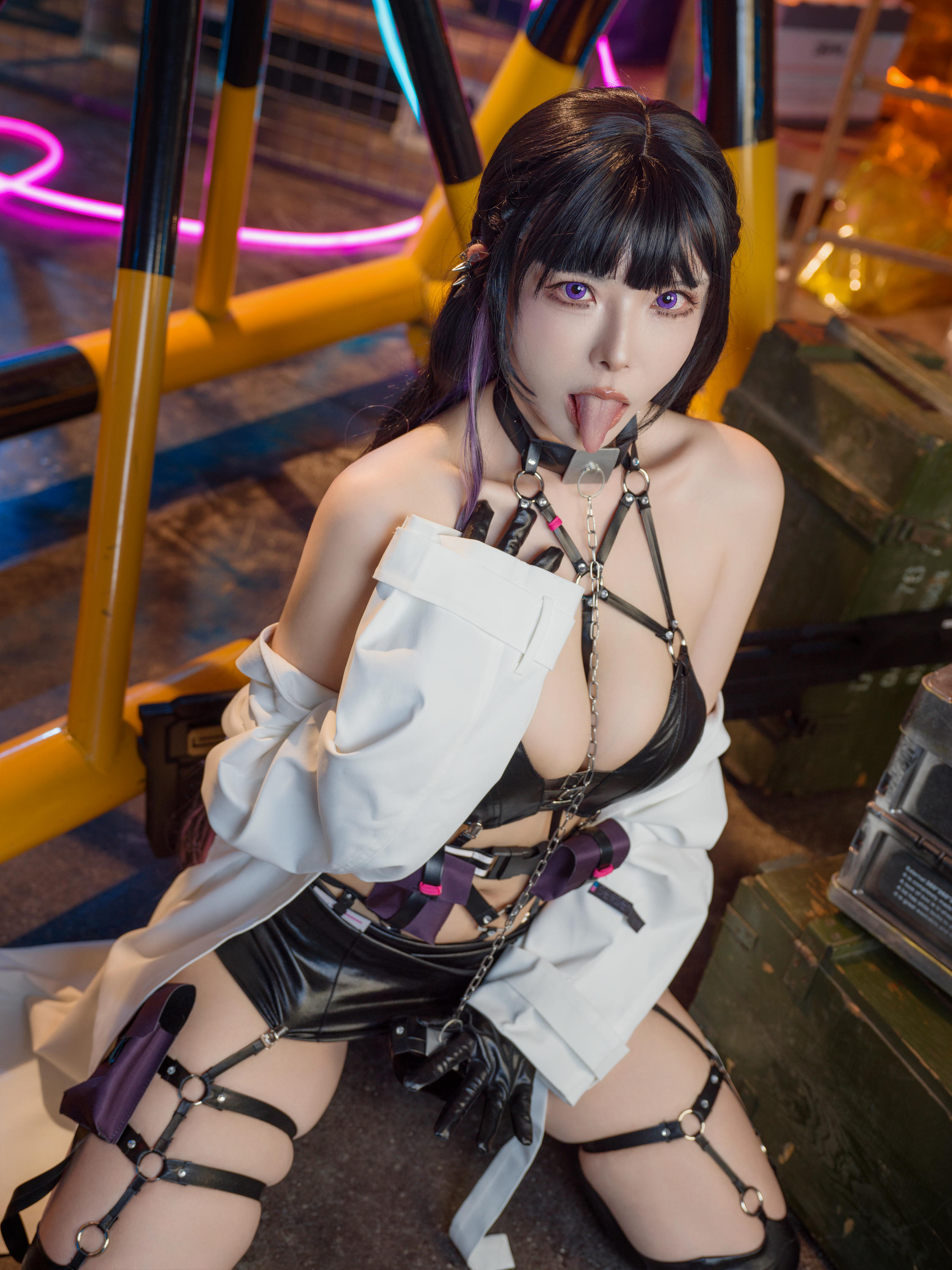 Natsuko夏夏子 NO.018 &秋和柯基 米哈拉&尤妮 [74P1V 2.62GB]_第1集