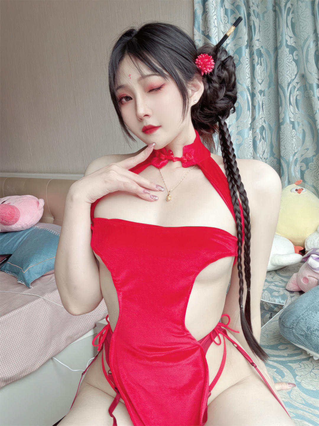 Natsuko夏夏子 NO.025 龙年新春 自拍[45P／161MB]_第1集