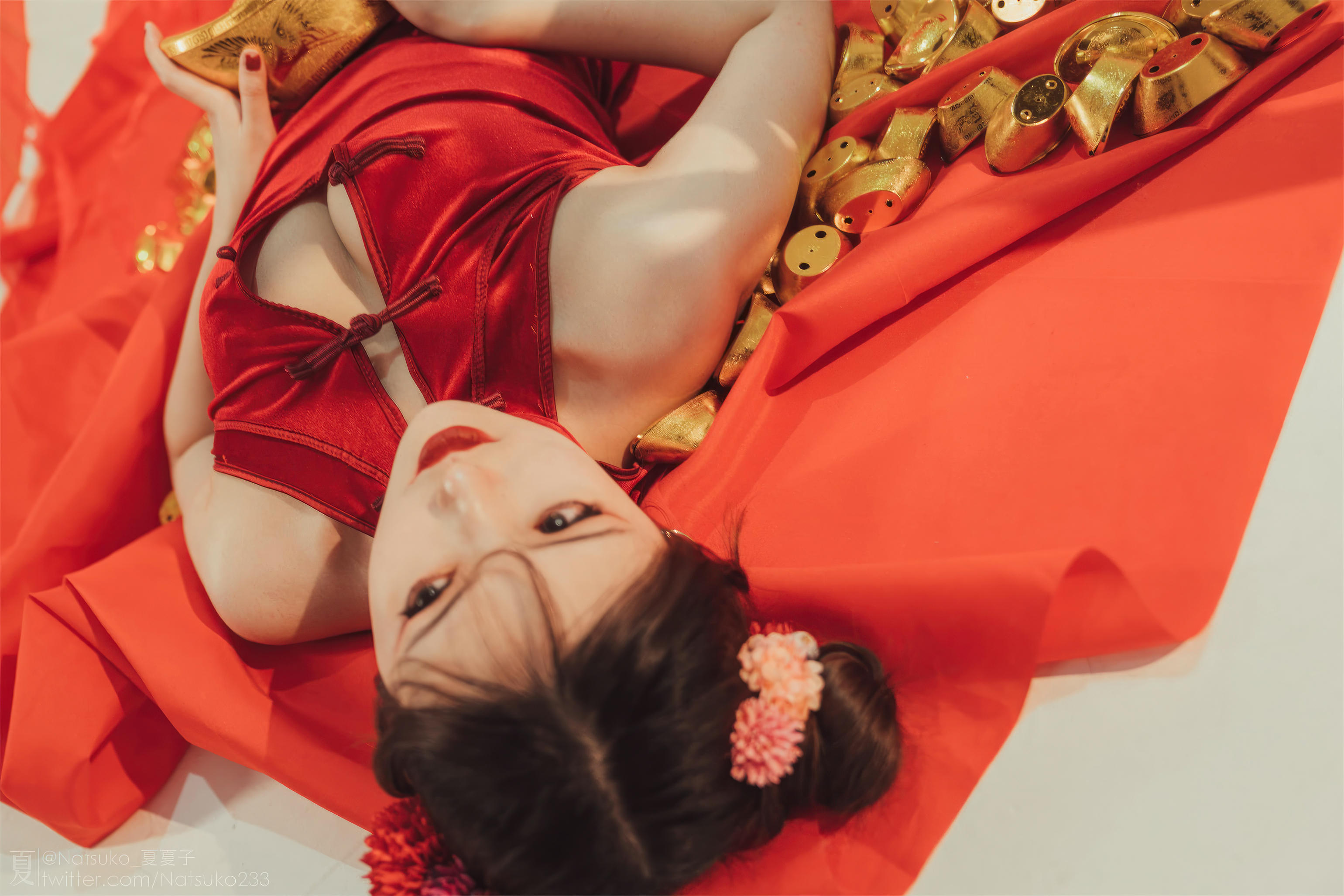 Natsuko夏夏子 NO.028 夏记钱庄 [48P1V 359MB]_第1集