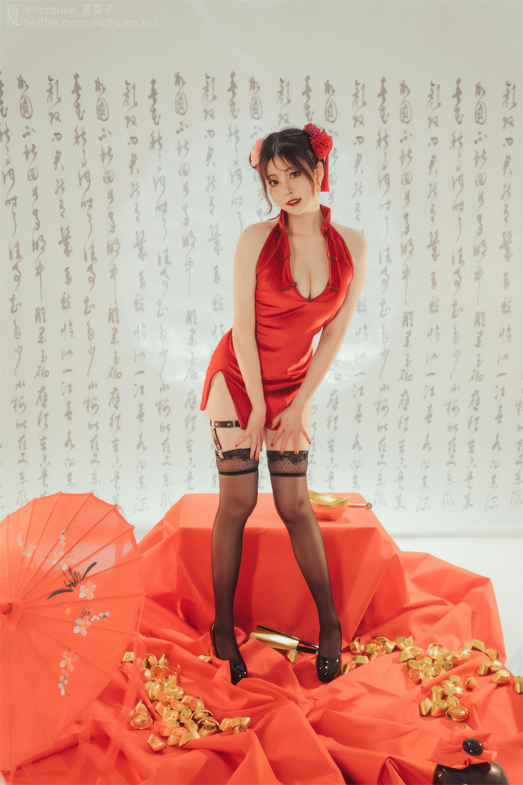 Natsuko夏夏子 NO.028 夏记钱庄 [48P1V 359MB]_第2集