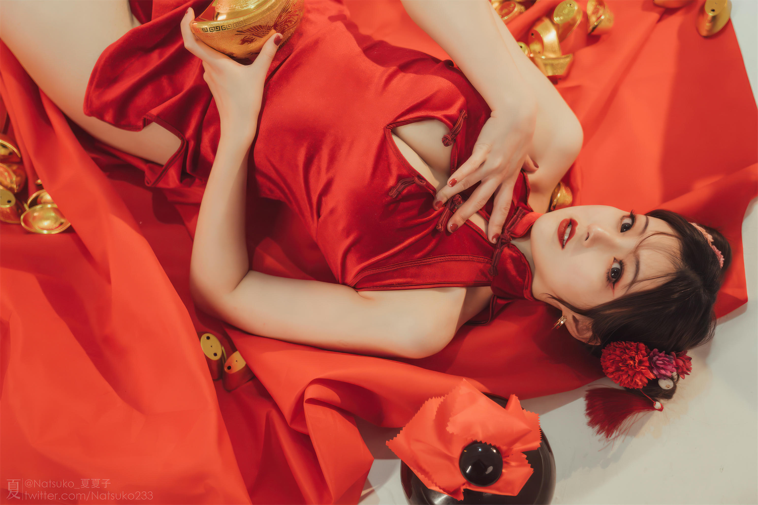 Natsuko夏夏子 NO.028 夏记钱庄 [48P1V 359MB]_第2集