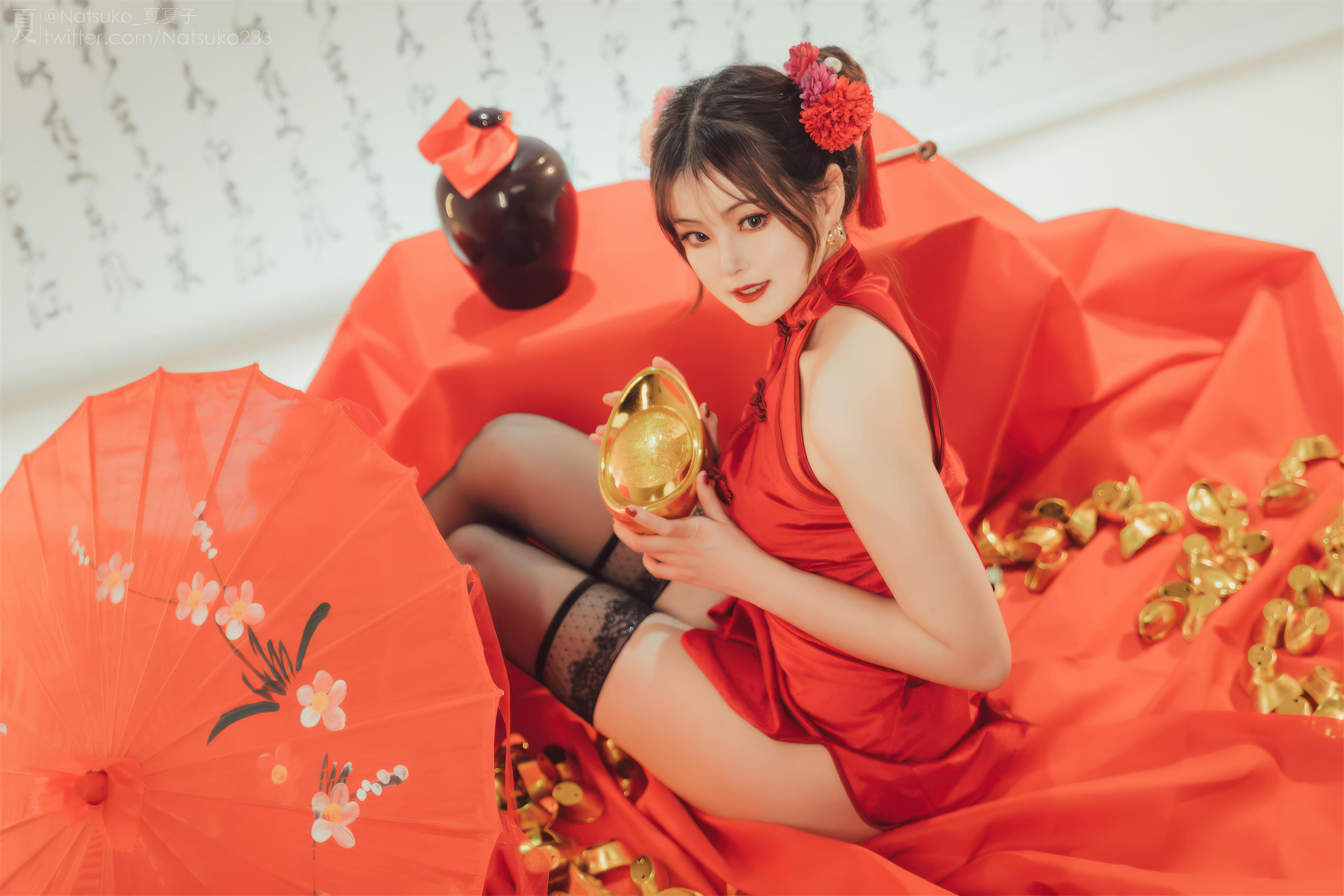 Natsuko夏夏子 NO.028 夏记钱庄 [48P1V 359MB]_第2集