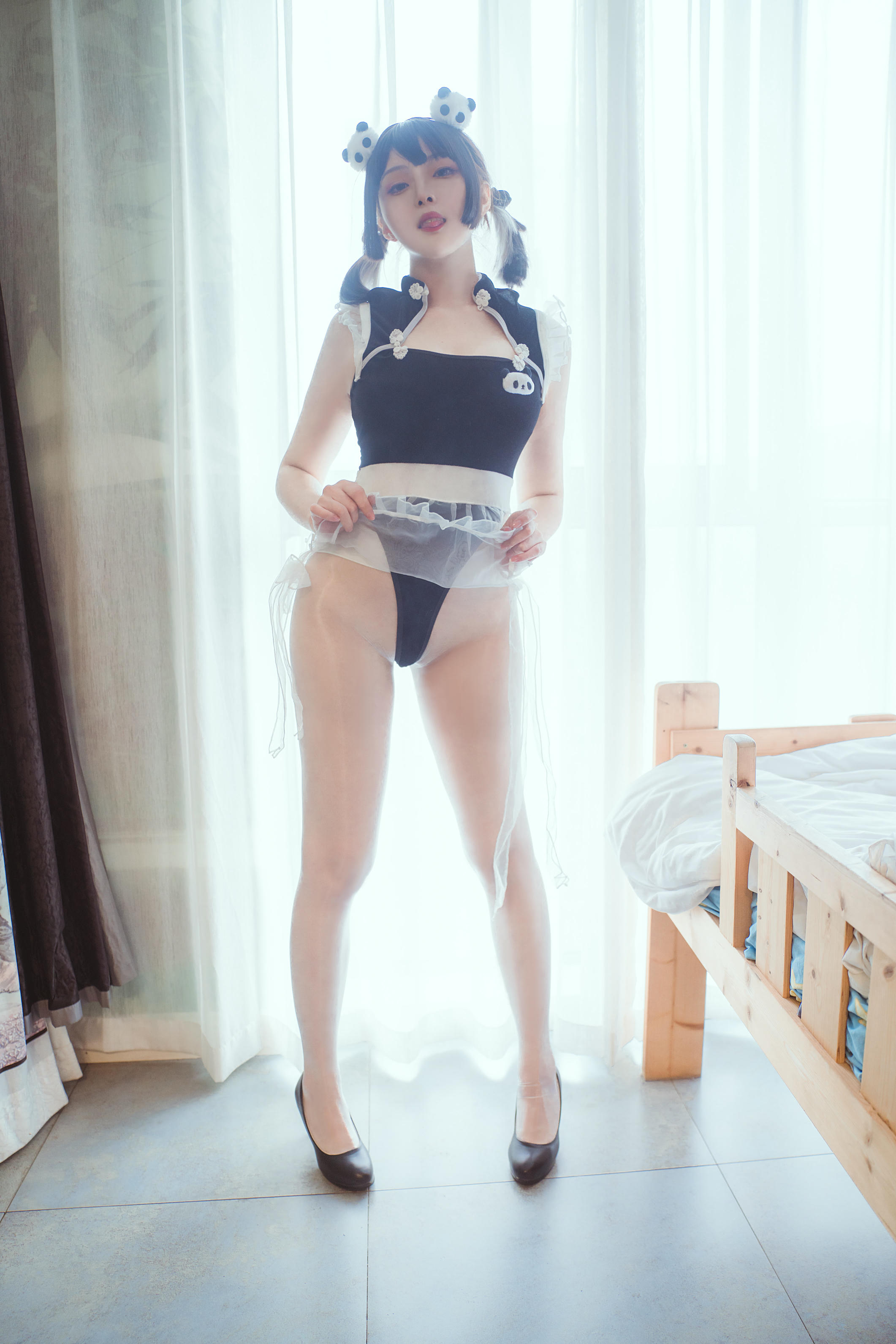 Natsuko夏夏子 NO.034 熊猫女仆64P1V [48P-1V 372.06 MB]_第2集