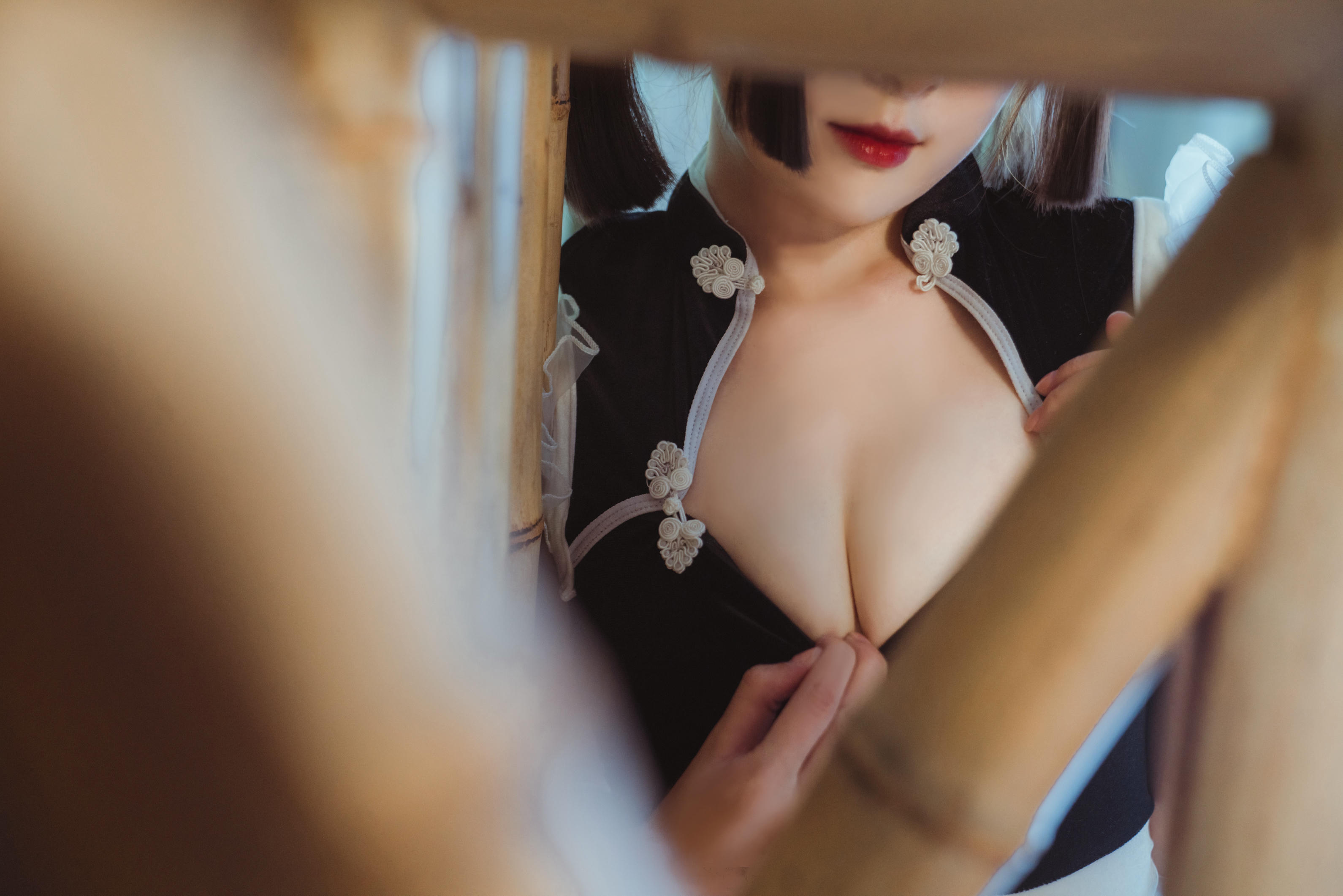 Natsuko夏夏子 NO.034 熊猫女仆64P1V [48P-1V 372.06 MB]_第2集