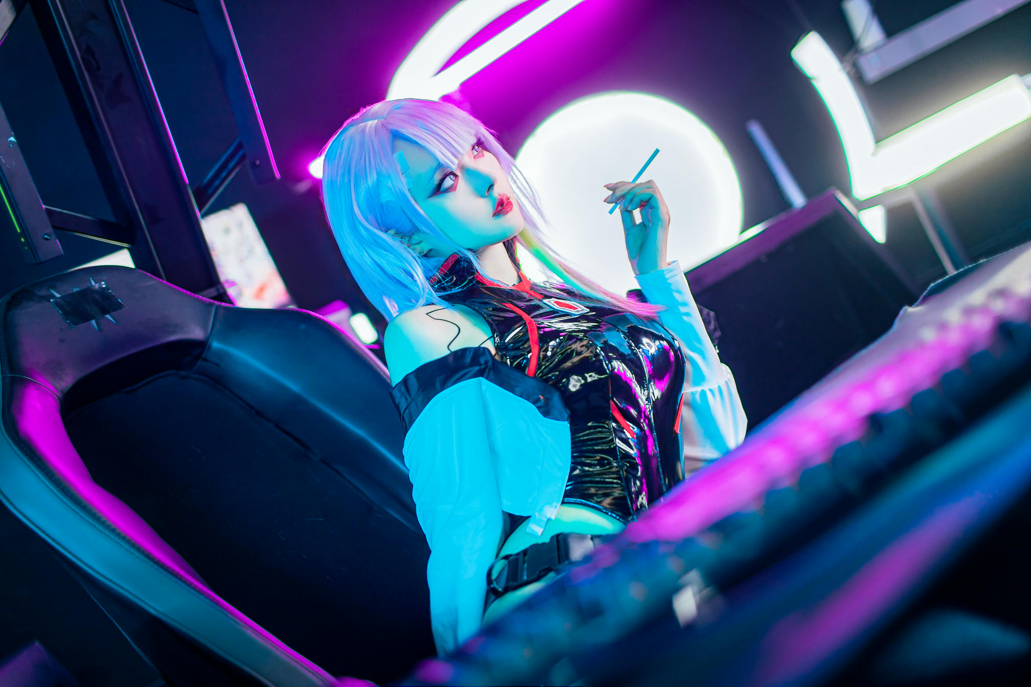 Natsuko夏夏子 NO.036 赛博朋克边缘行者Lucy[61P-451MB]_第1集