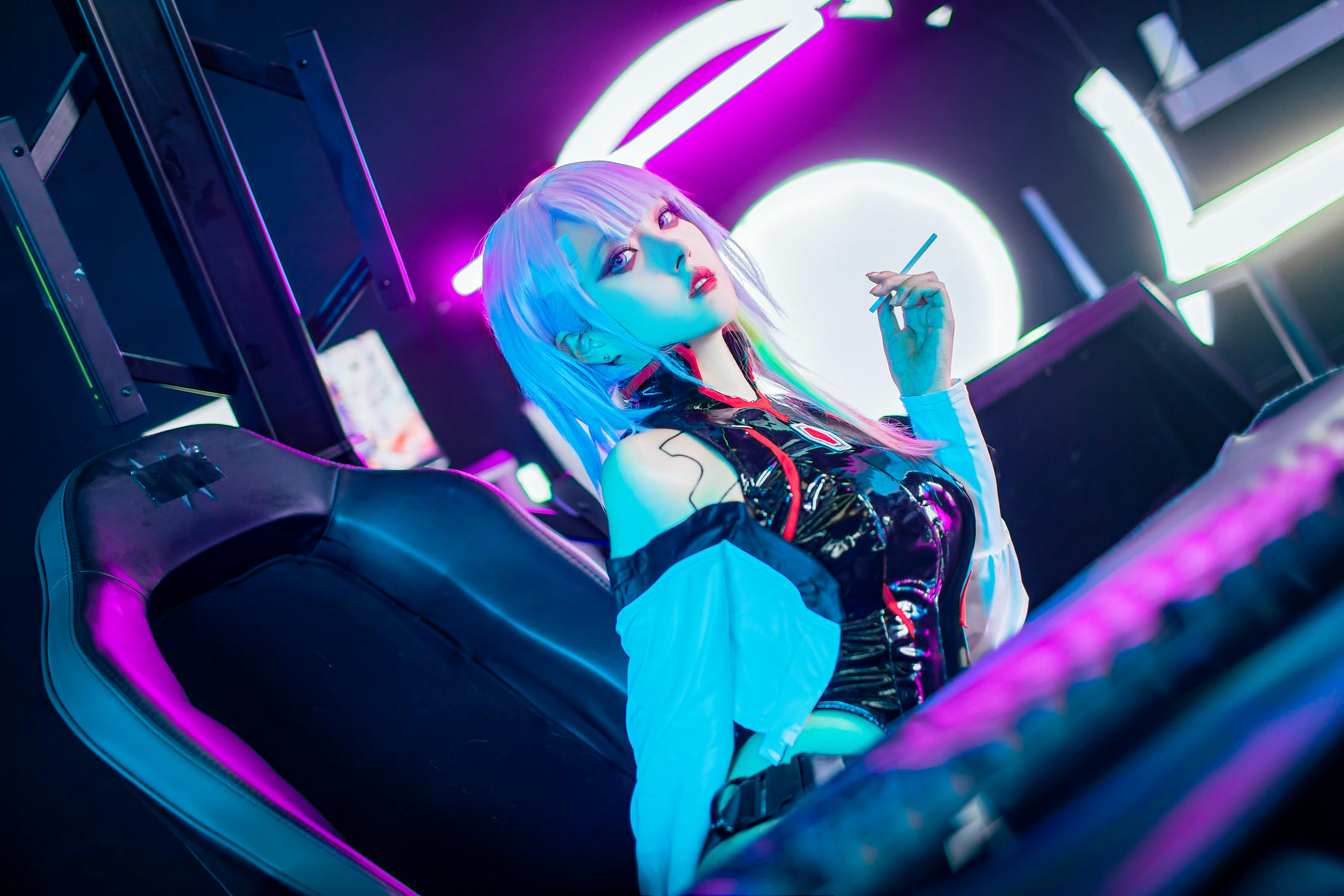 Natsuko夏夏子 NO.036 赛博朋克边缘行者Lucy[61P-451MB]_第1集