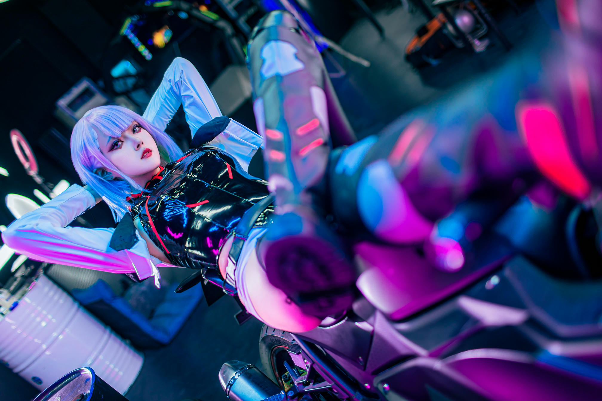 Natsuko夏夏子 NO.036 赛博朋克边缘行者Lucy[61P-451MB]_第1集