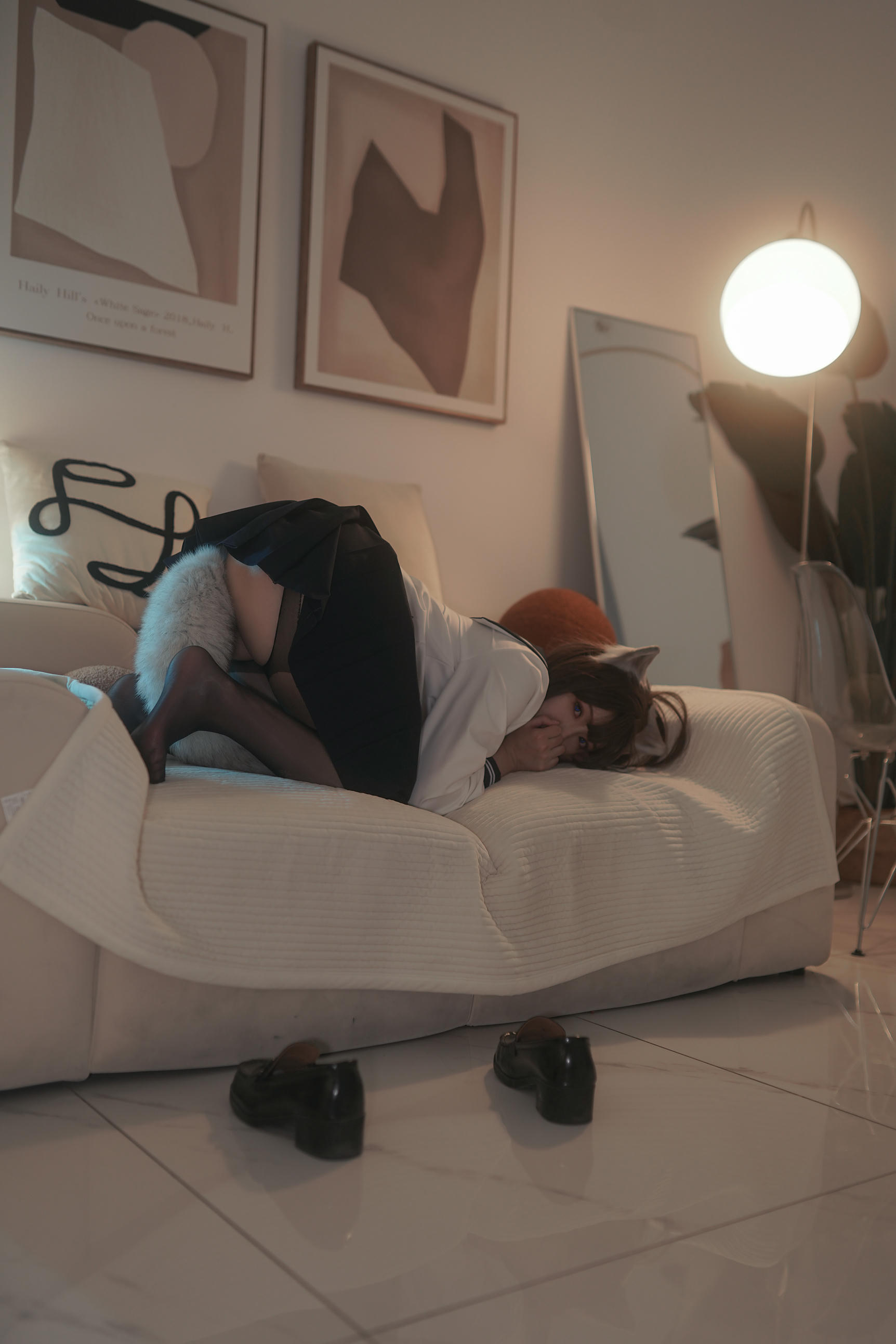 Natsuko夏夏子 NO.004 大尾巴猫 [50P 391MB]_第1集