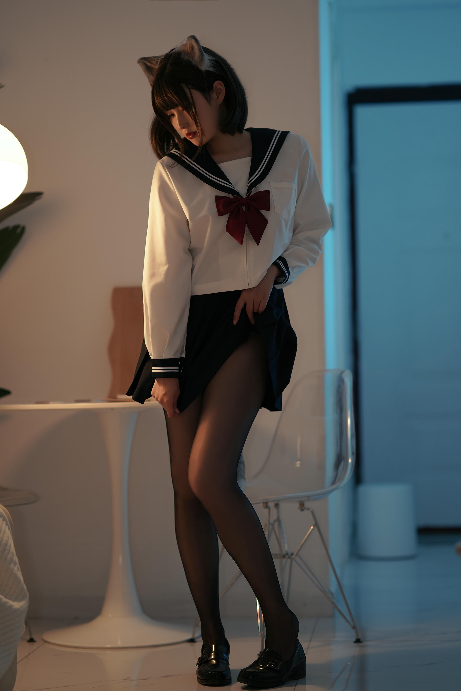 Natsuko夏夏子 NO.004 大尾巴猫 [50P 391MB]_第2集