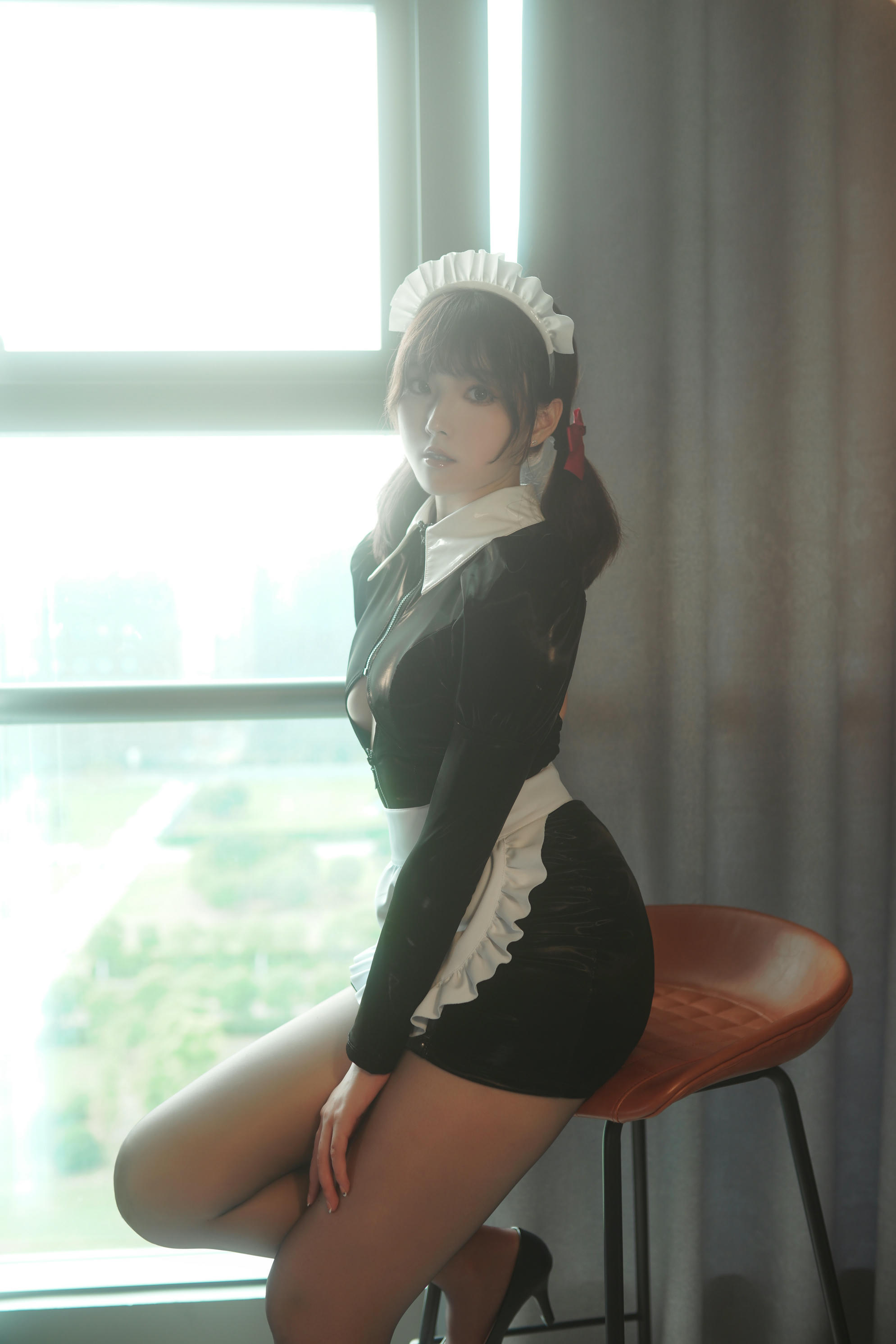 Natsuko夏夏子 NO.040 漆黑女仆 [50P-439MB]_第1集