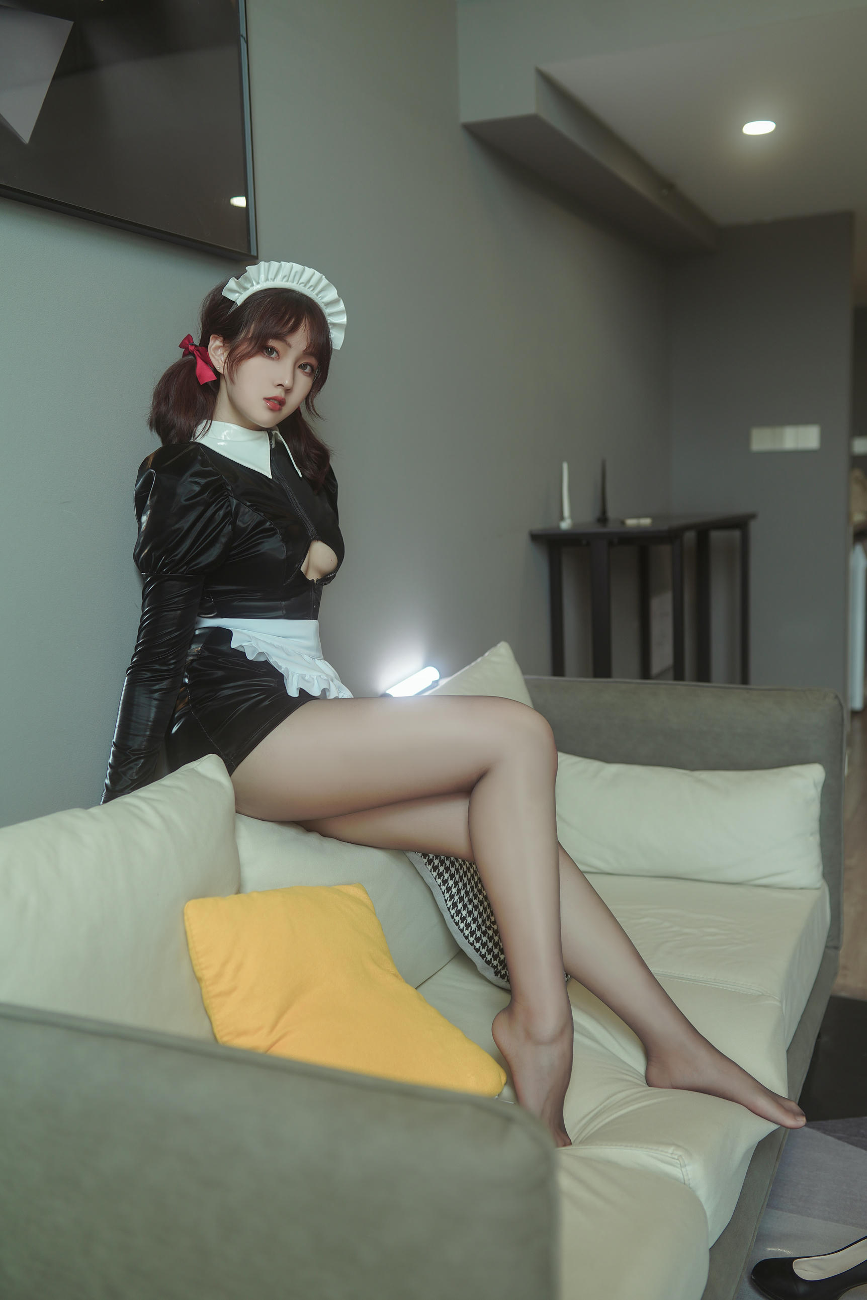 Natsuko夏夏子 NO.040 漆黑女仆 [50P-439MB]_第1集