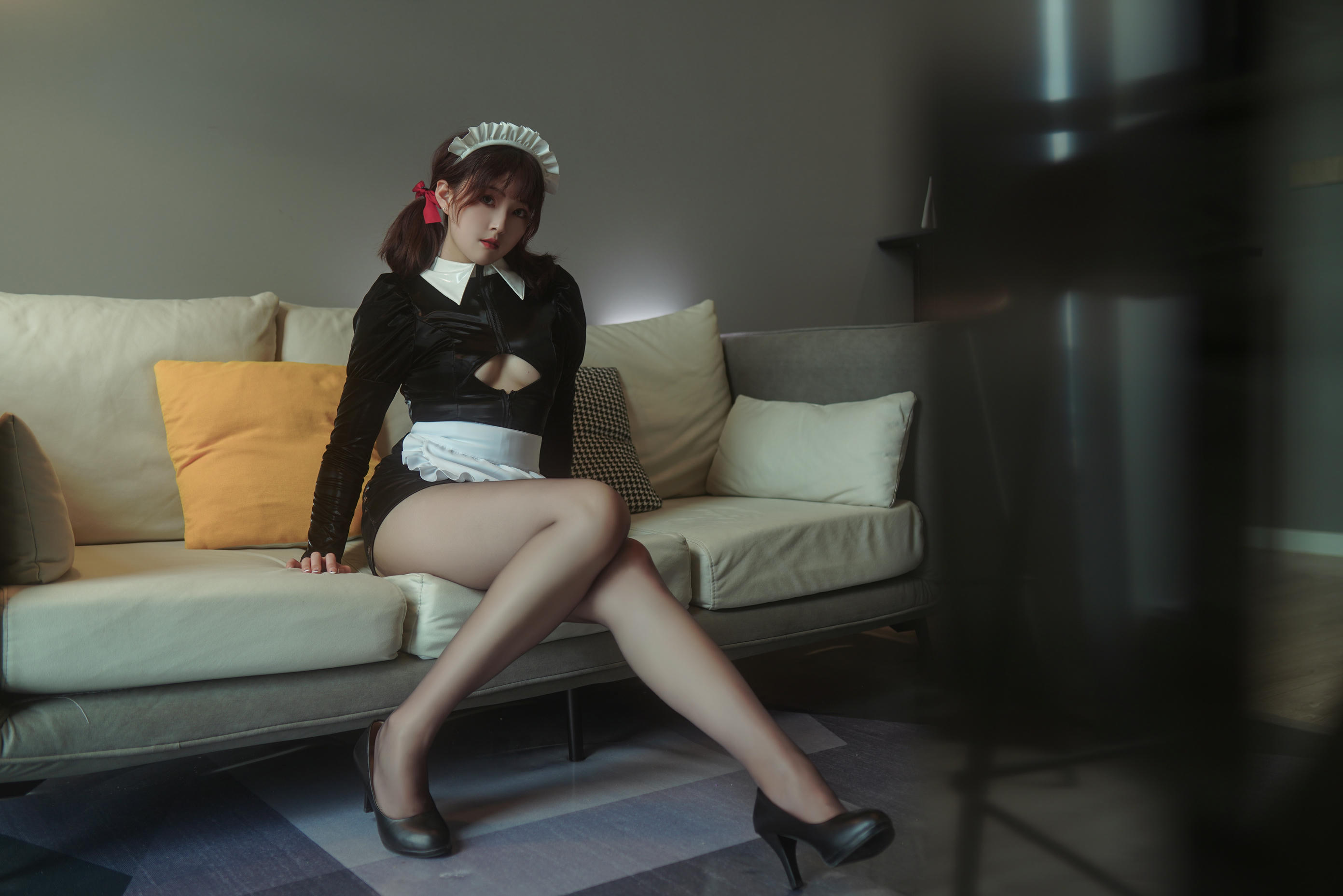 Natsuko夏夏子 NO.040 漆黑女仆 [50P-439MB]_第1集