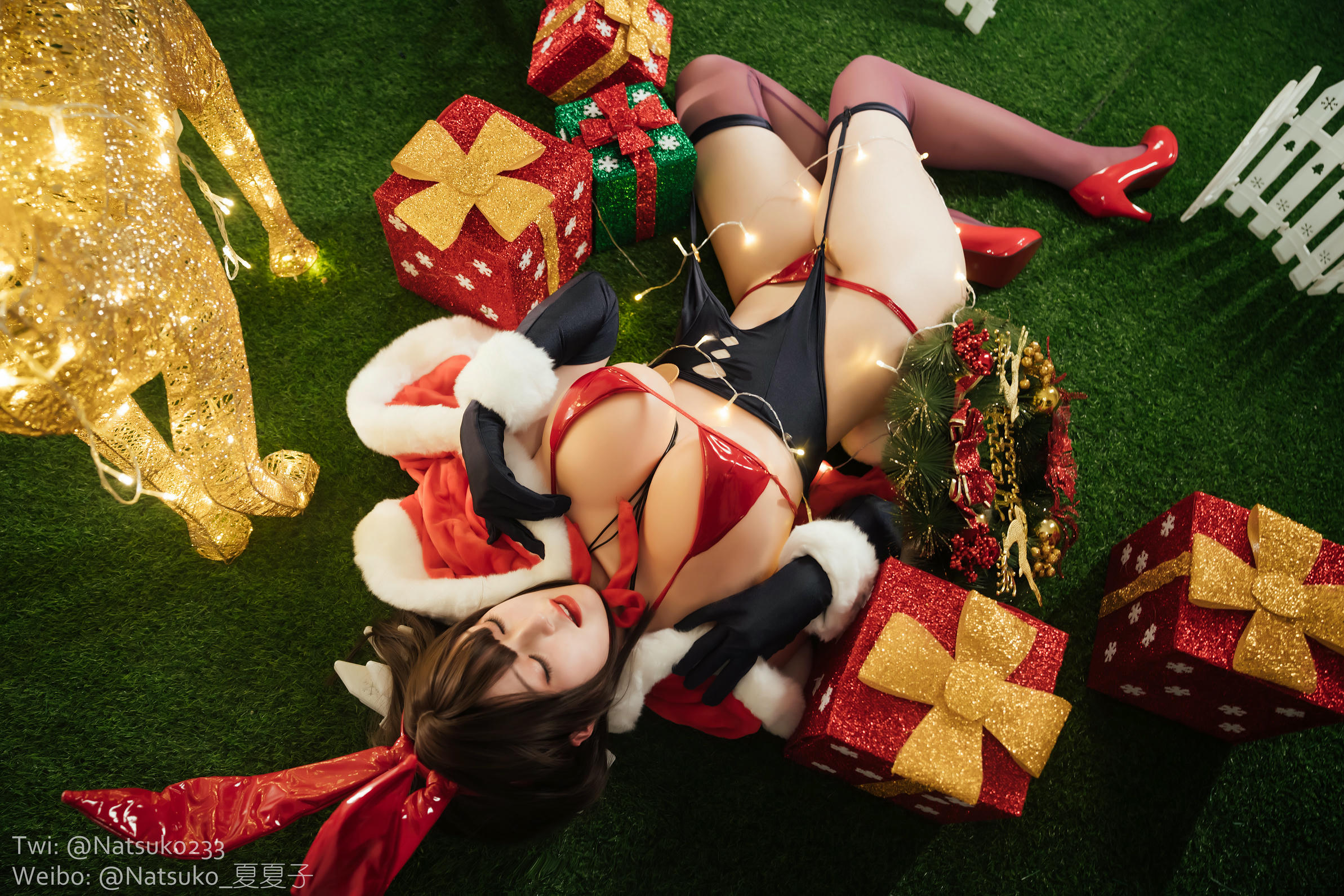 Natsuko夏夏子 NO.041 圣诞魔太郎 [40P1V-537MB]_第1集