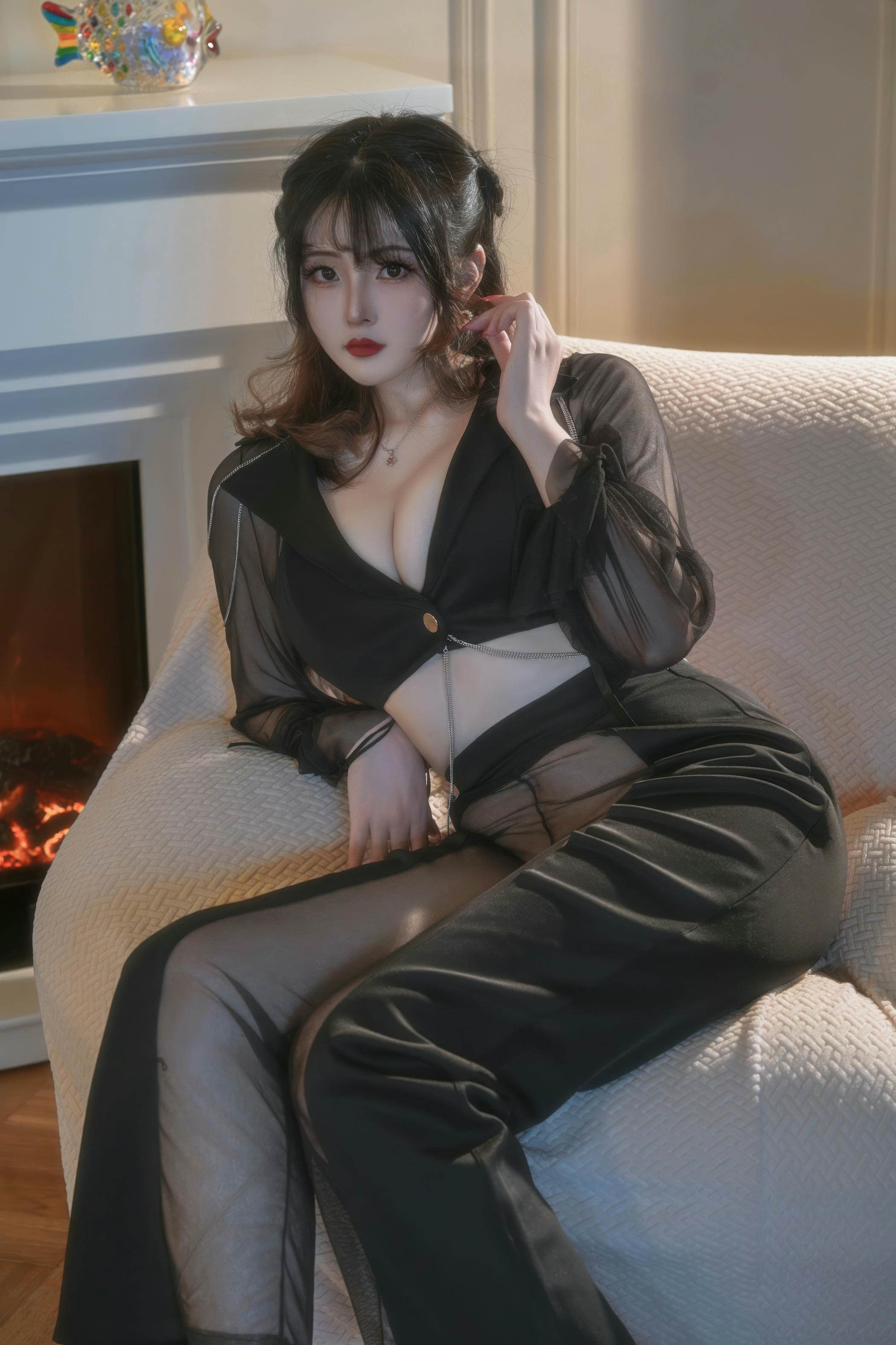 Natsuko夏夏子 NO.042 朦胧OL[53P-1V-733.9M]_第1集