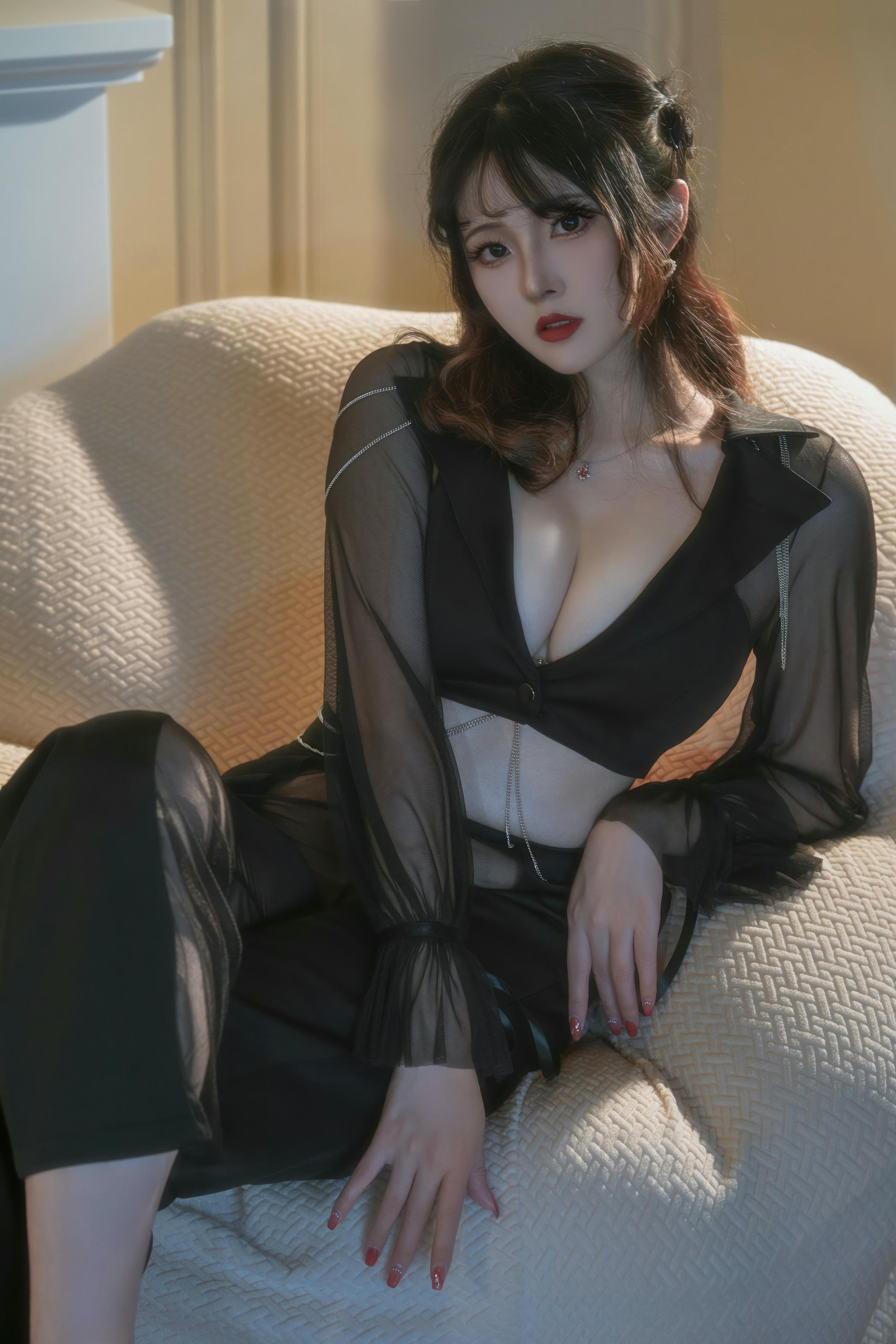 Natsuko夏夏子 NO.042 朦胧OL[53P-1V-733.9M]_第1集