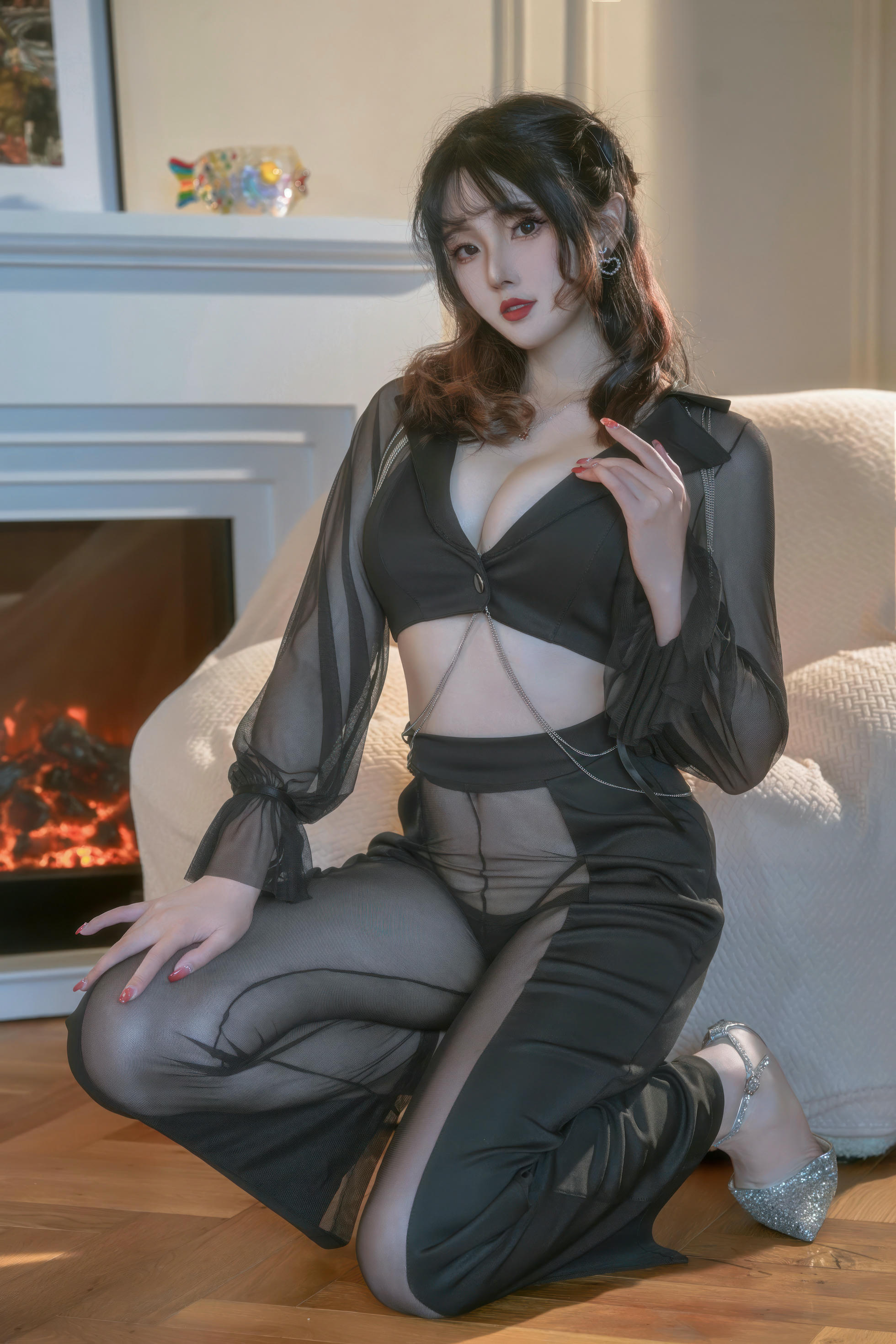 Natsuko夏夏子 NO.042 朦胧OL[53P-1V-733.9M]_第1集