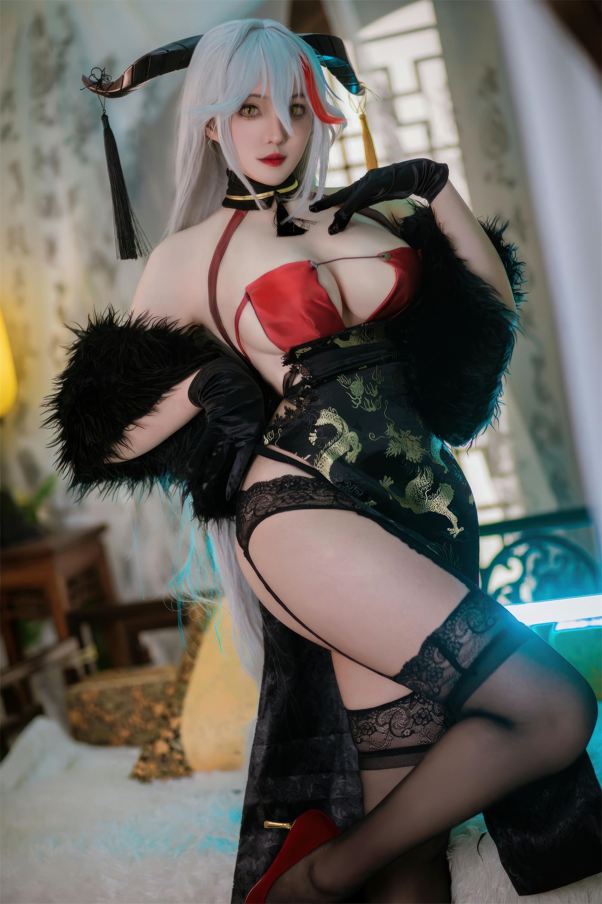 Natsuko夏夏子 NO.044 埃吉尔 金龙腾祥云 [30P-255MB]_第1集