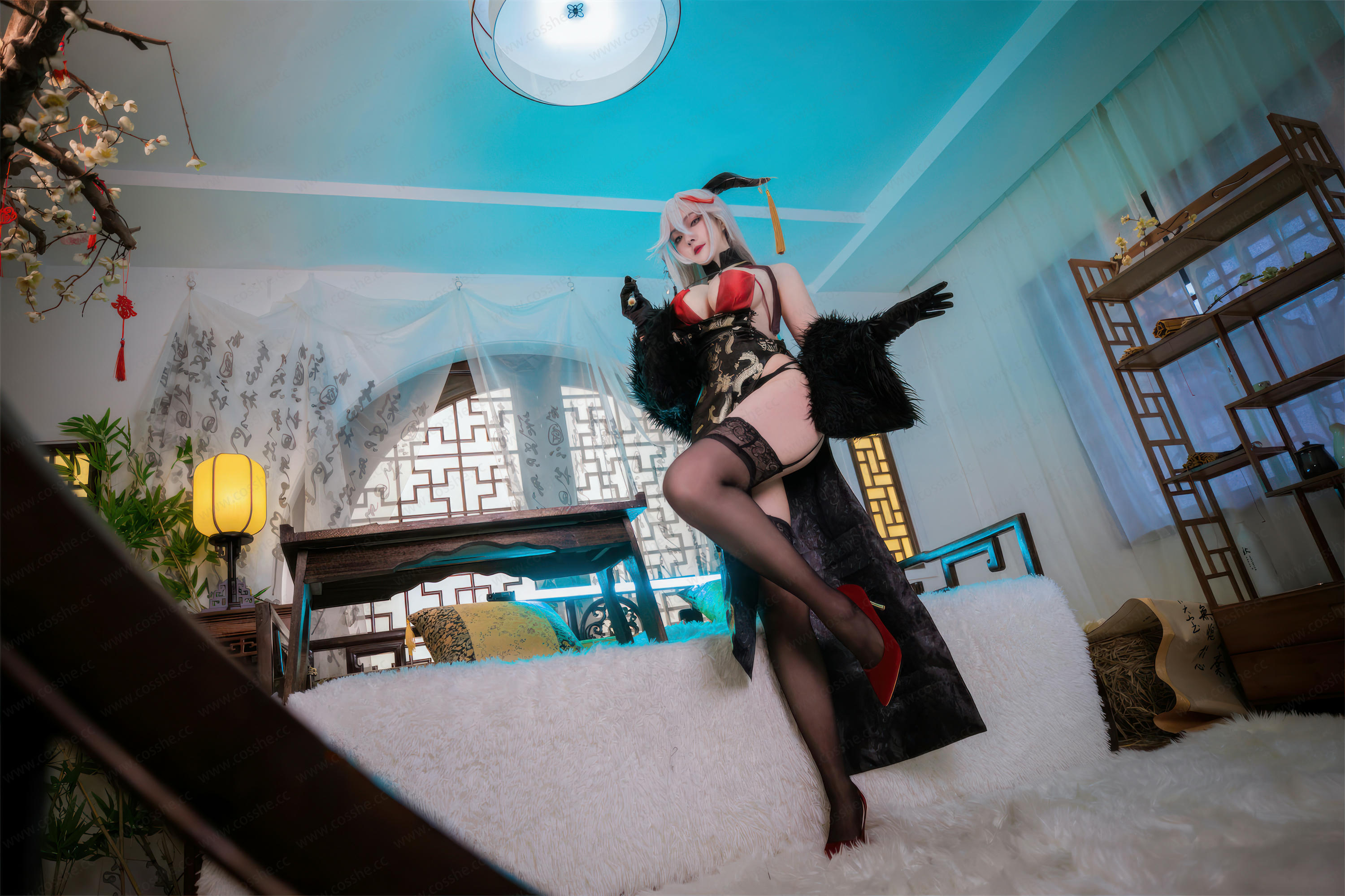 Natsuko夏夏子 NO.044 埃吉尔 金龙腾祥云 [30P-255MB]_第2集