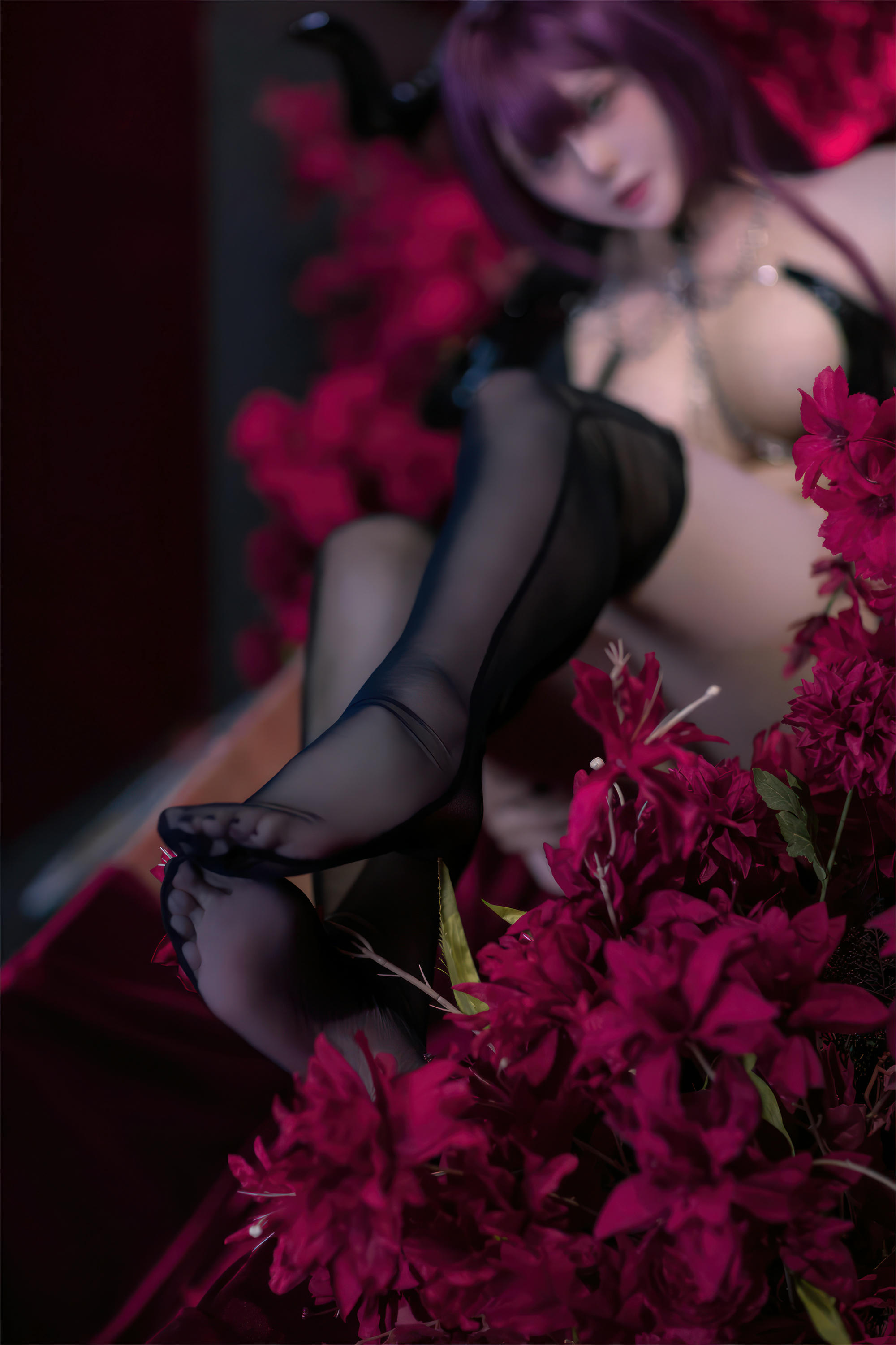 Natsuko夏夏子 NO.045 碧蓝航线 德文郡魅魔 [90P+6V／1.05GB]_第3集