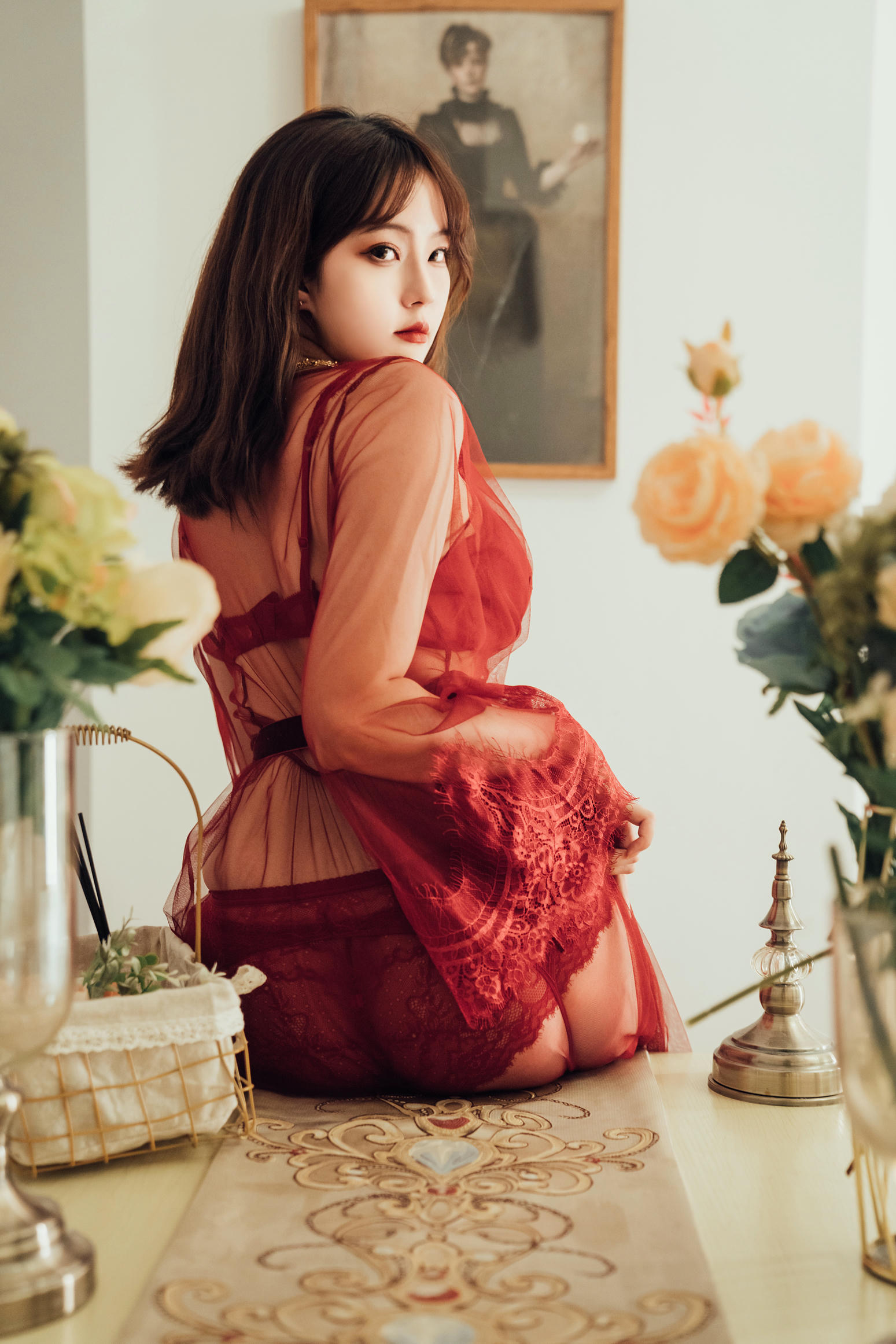 Natsuko夏夏子 NO.046 秘密恋人 [27P1V 481MB]_第1集