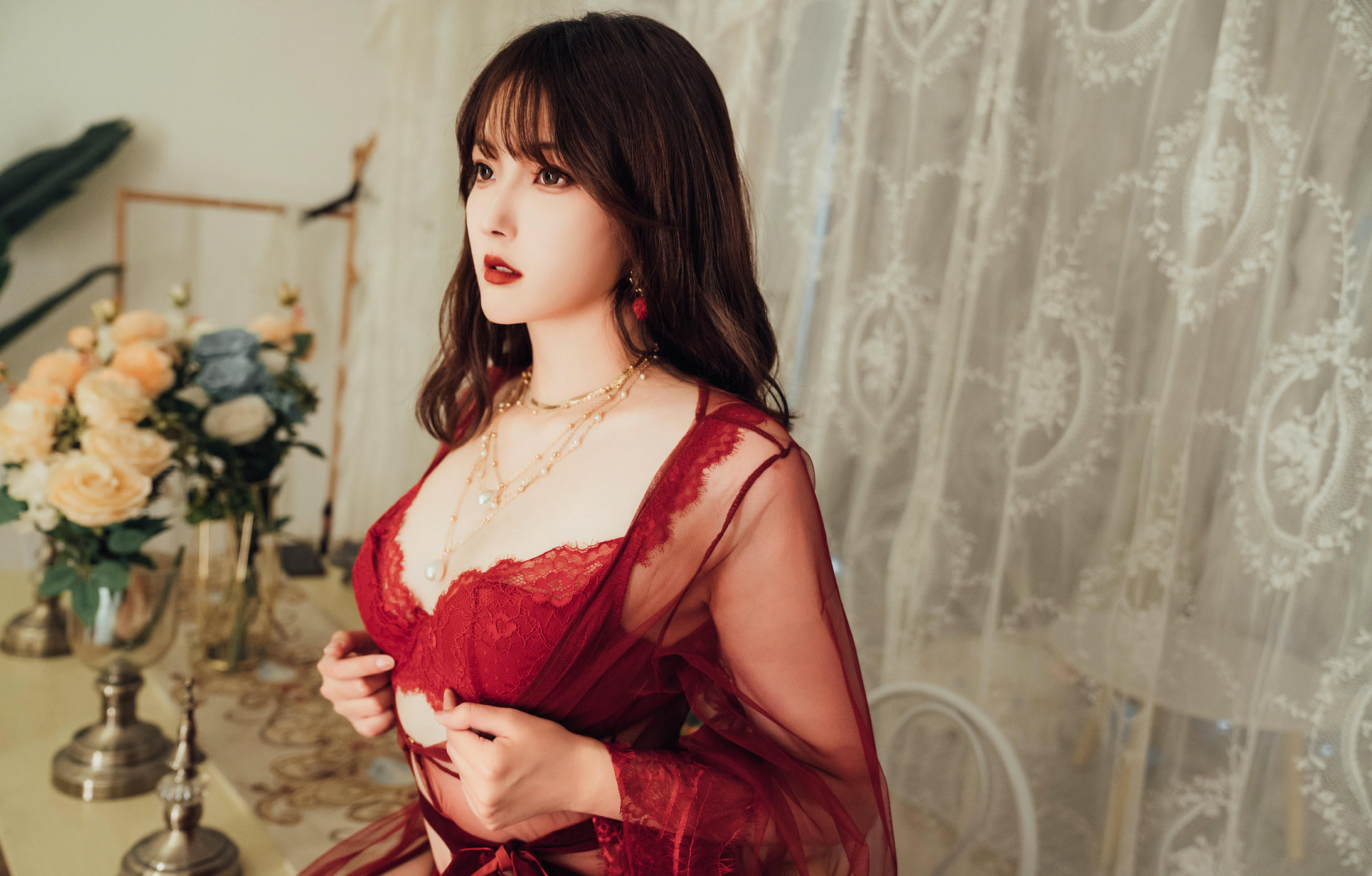 Natsuko夏夏子 NO.046 秘密恋人 [27P1V 481MB]_第1集