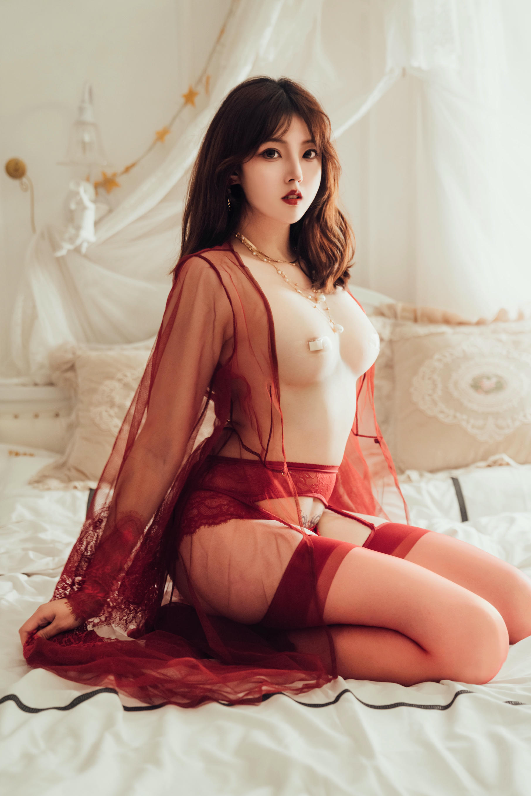 Natsuko夏夏子 NO.046 秘密恋人 [27P1V 481MB]_第1集