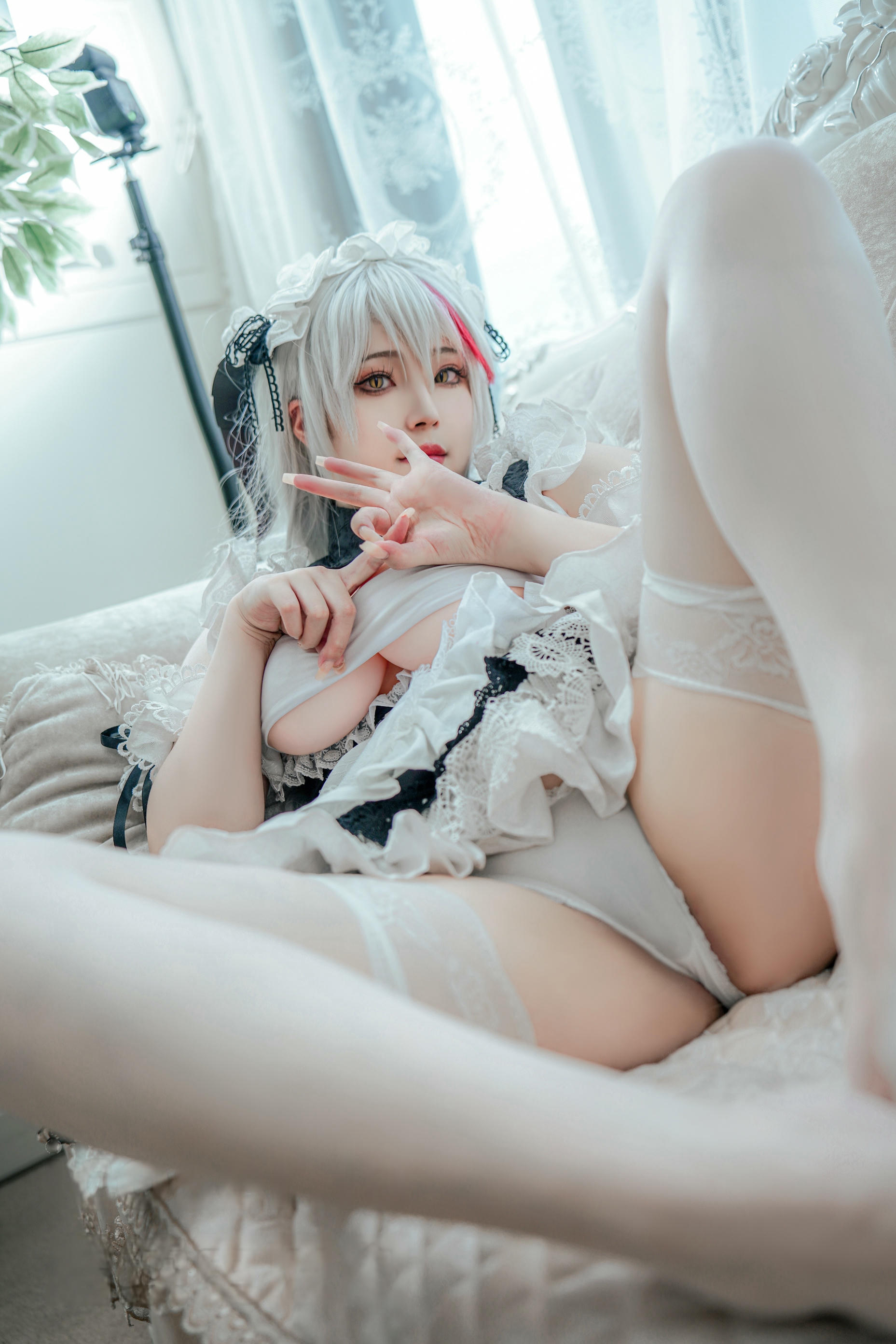 Natsuko夏夏子 NO.047 碧蓝航线 埃吉尔 龙女仆[17P 97.8M]_第1集