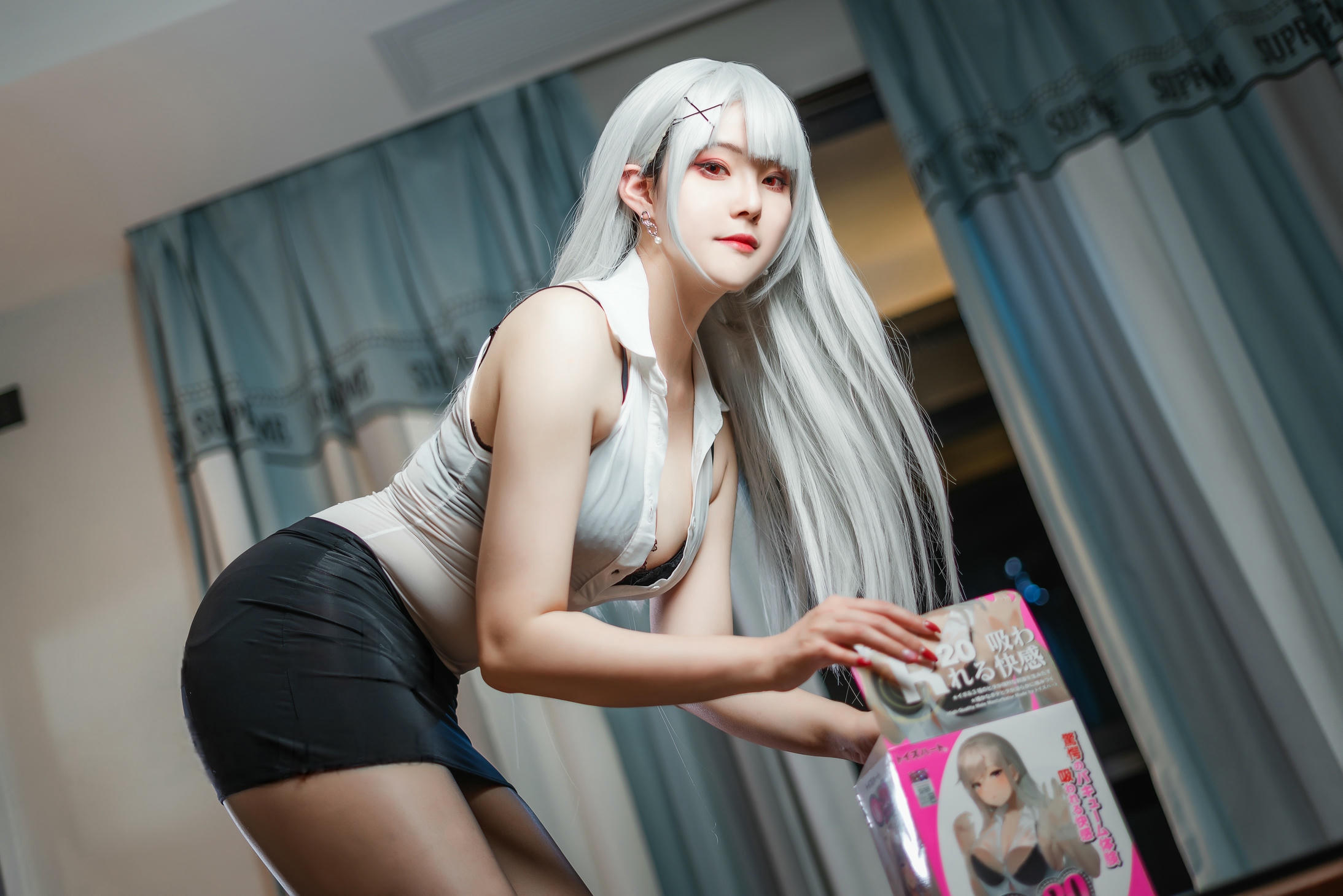 Natsuko夏夏子 NO.049 OL灰机杯[50P-1V-279.7M]_第1集