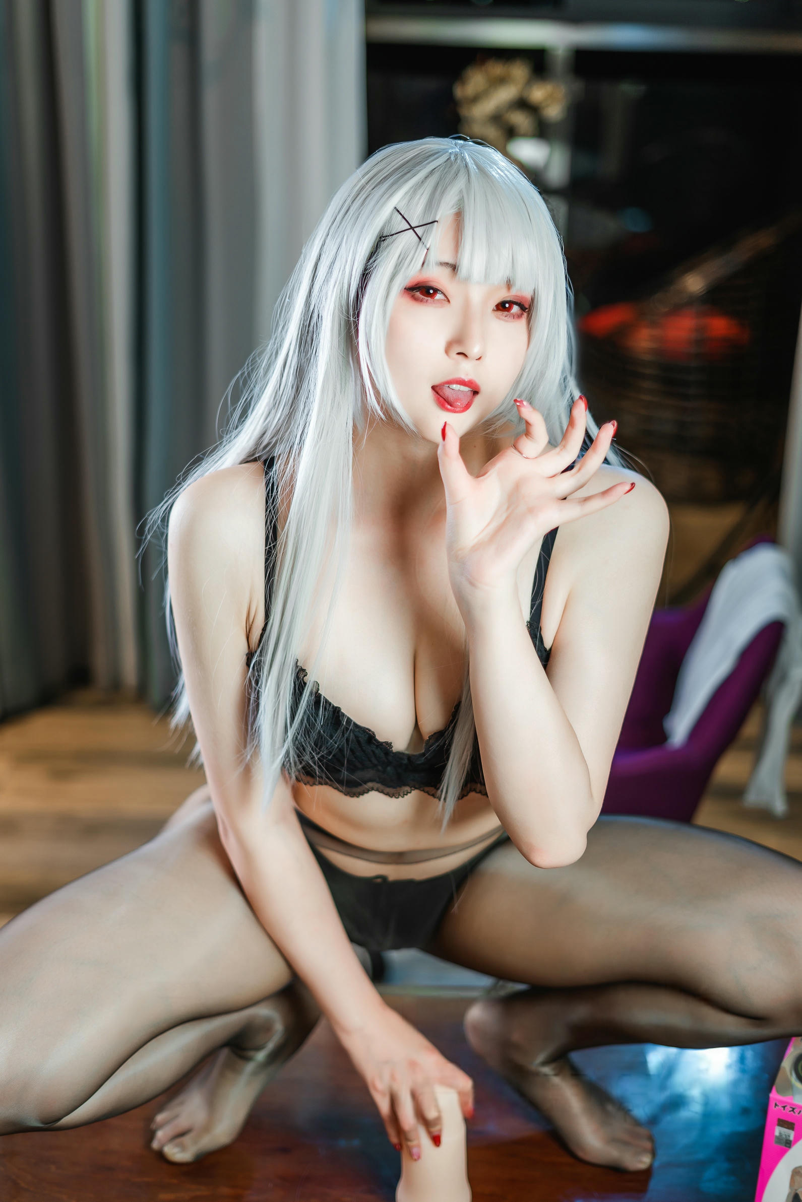 Natsuko夏夏子 NO.049 OL灰机杯[50P-1V-279.7M]_第3集