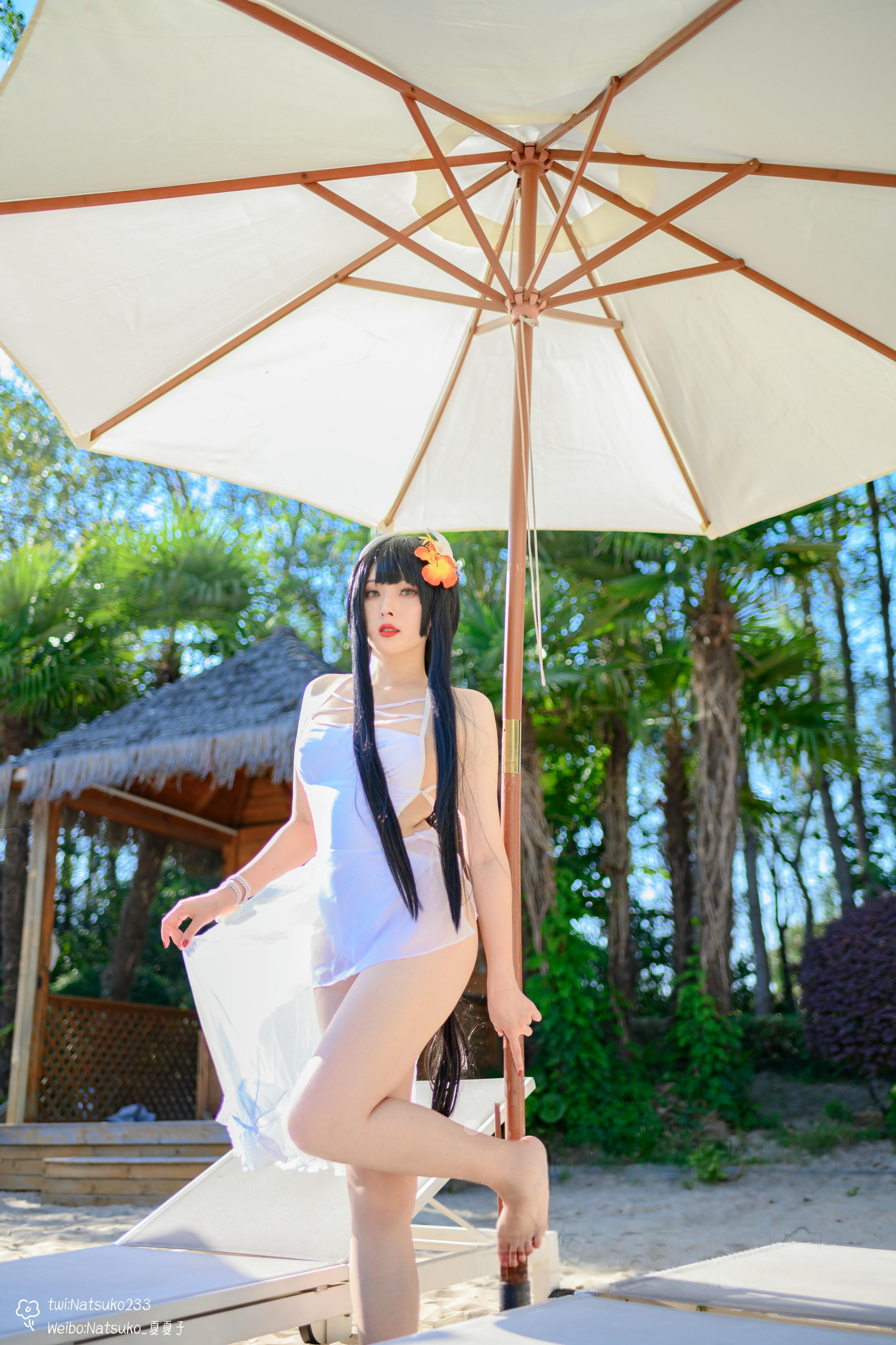 Natsuko夏夏子 NO.052 碧蓝航线 比叡泳装[55P-464.1M]_第1集