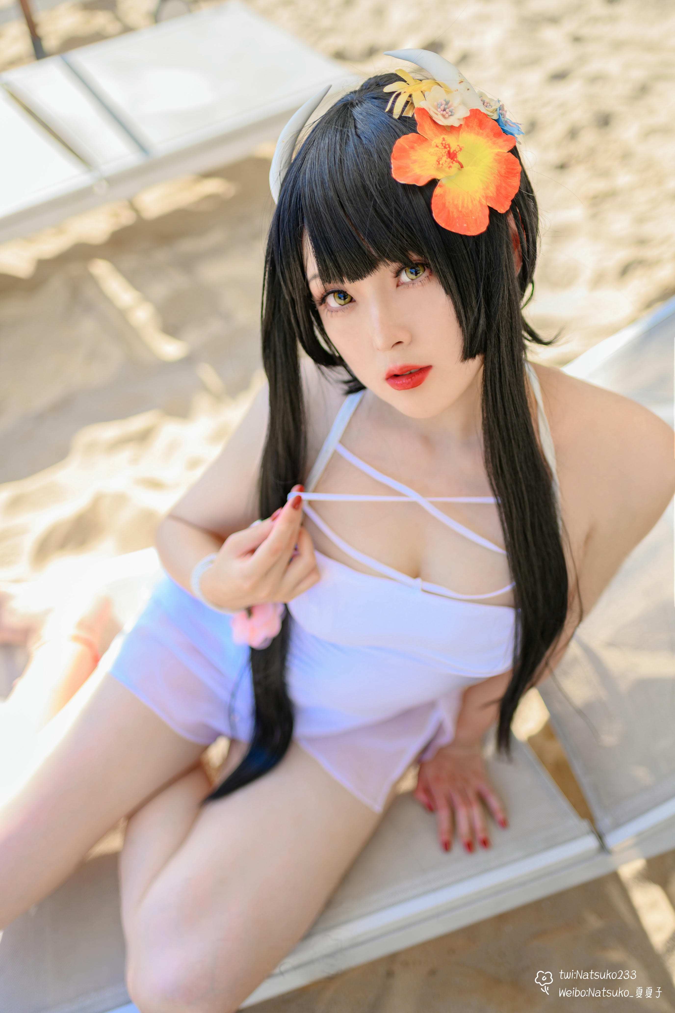 Natsuko夏夏子 NO.052 碧蓝航线 比叡泳装[55P-464.1M]_第1集