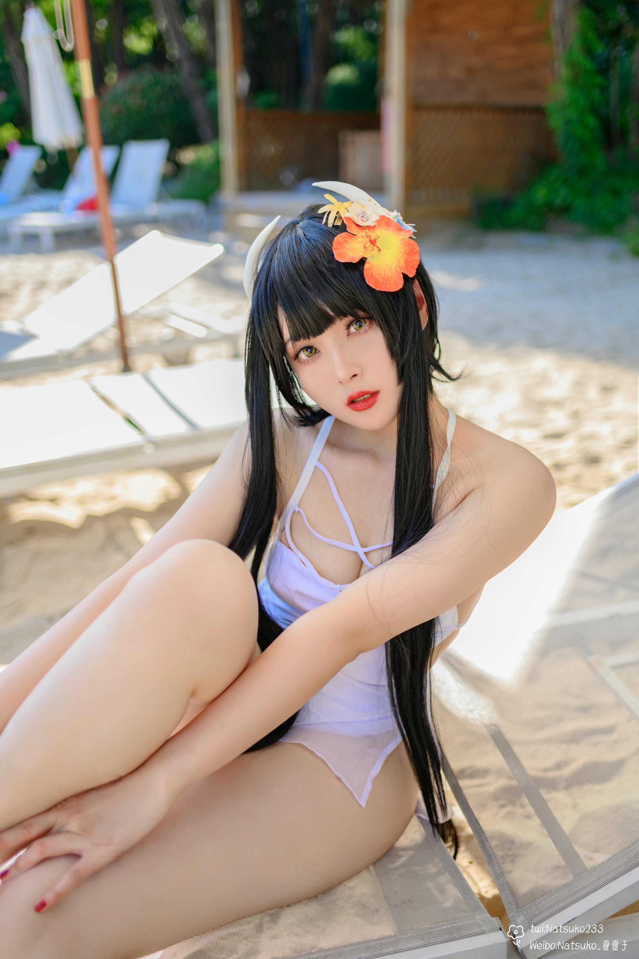 Natsuko夏夏子 NO.052 碧蓝航线 比叡泳装[55P-464.1M]_第1集