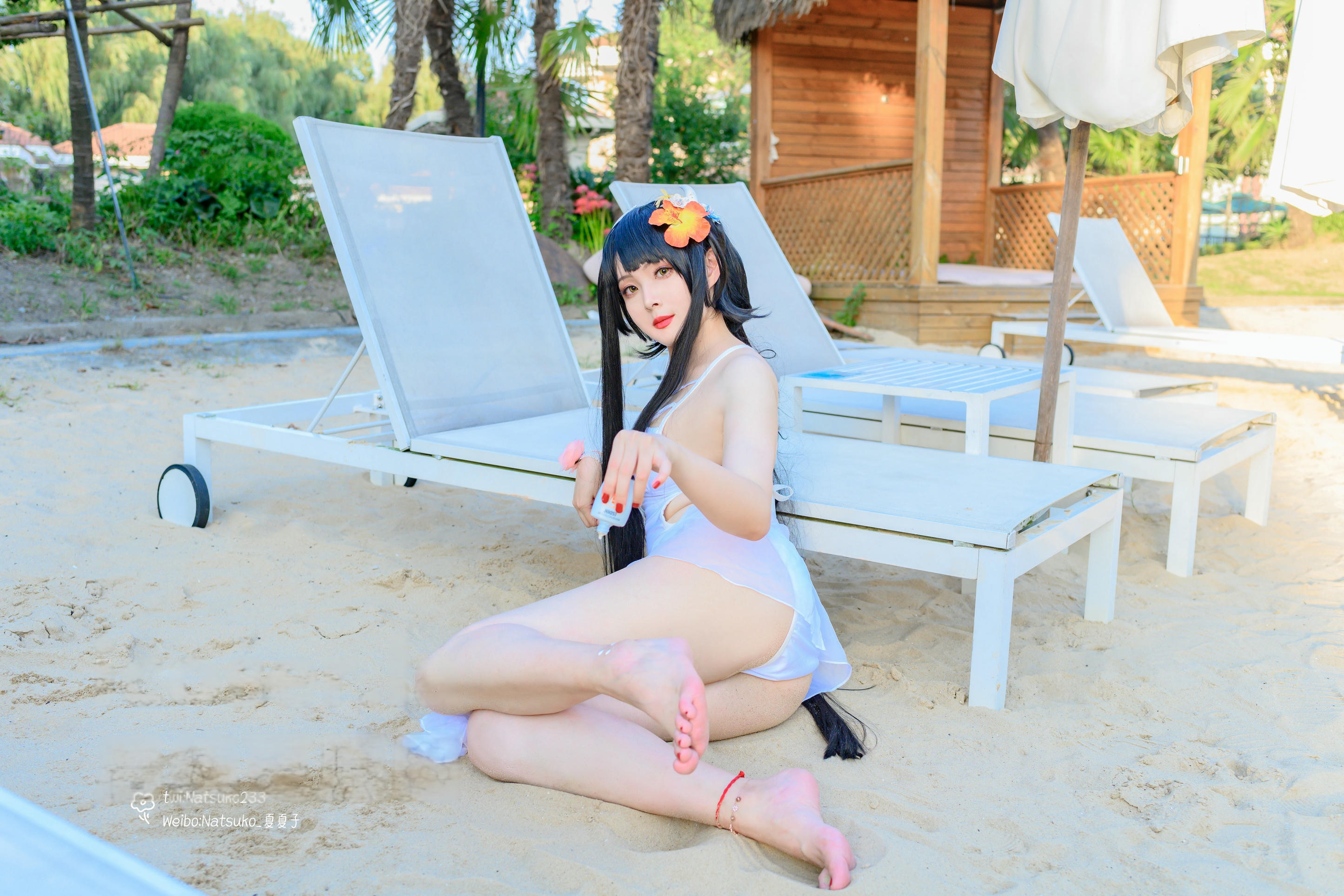 Natsuko夏夏子 NO.052 碧蓝航线 比叡泳装[55P-464.1M]_第3集