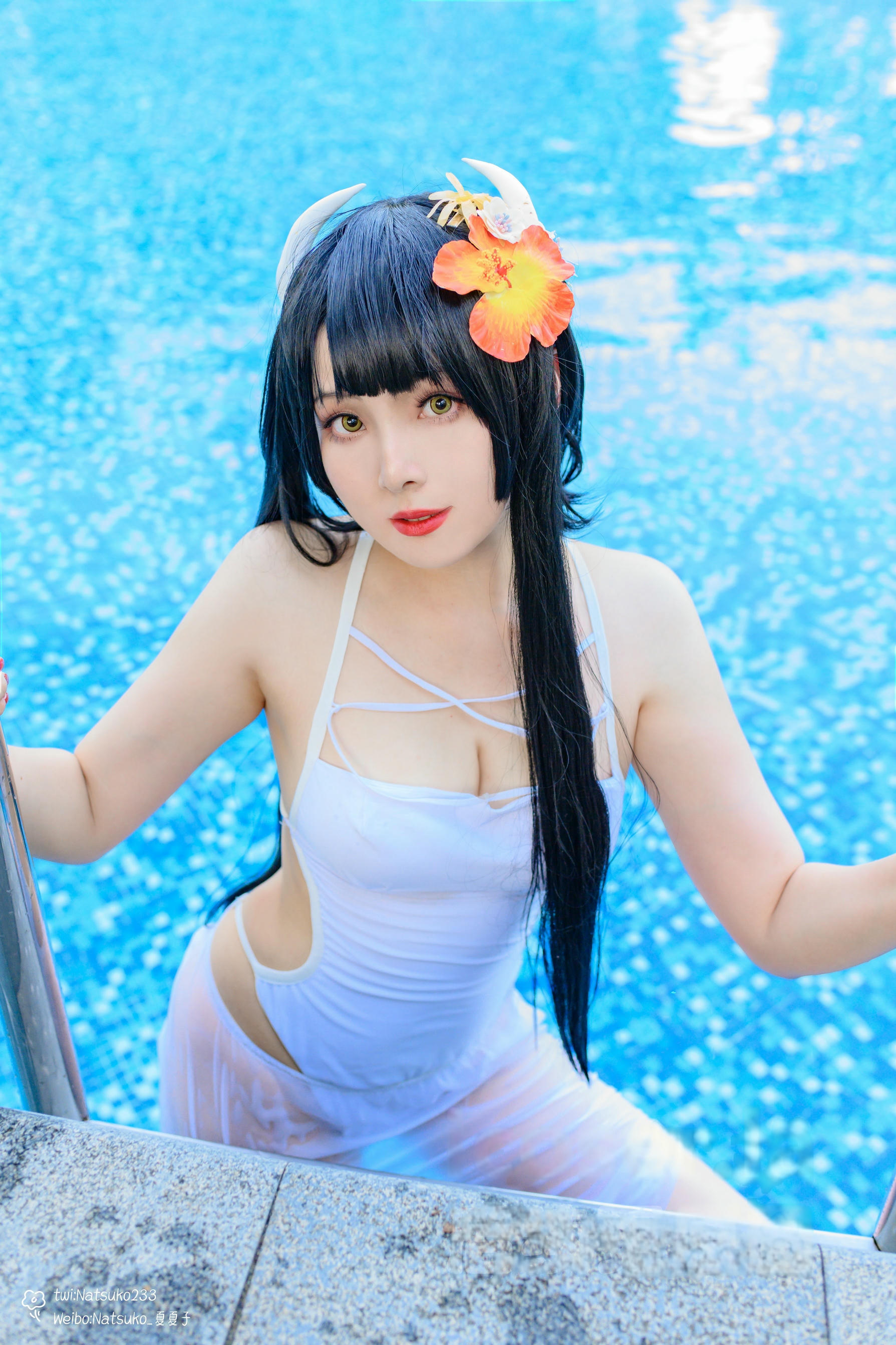 Natsuko夏夏子 NO.052 碧蓝航线 比叡泳装[55P-464.1M]_第3集