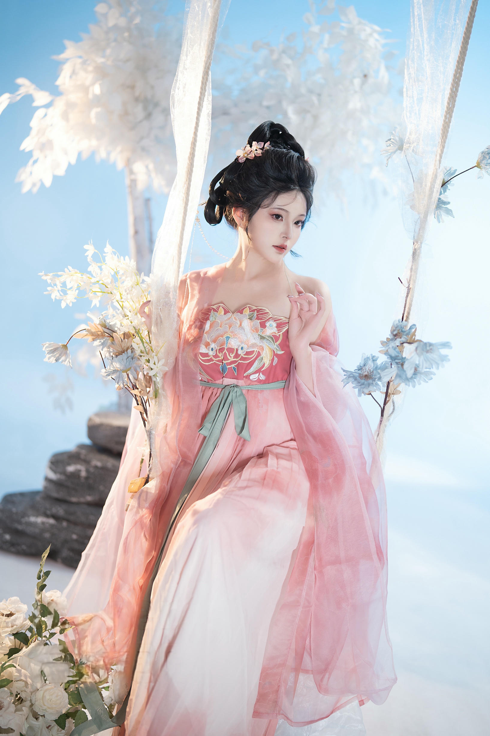 Natsuko夏夏子 NO.053 瑶池洗凝脂 (&星澜)[111P 2V 1.18G]-夏夏子单人 [16P]_第1集