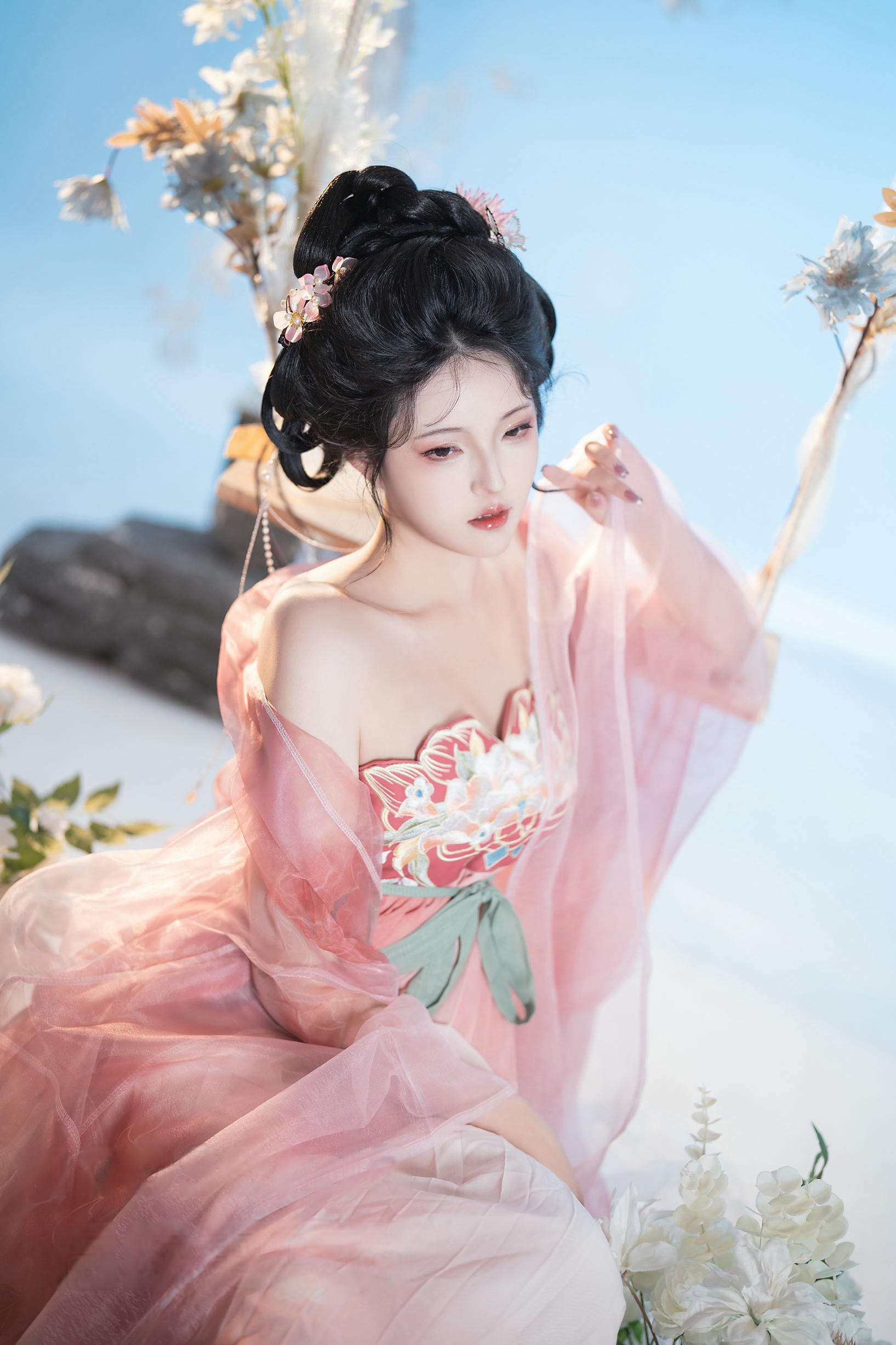 Natsuko夏夏子 NO.053 瑶池洗凝脂 (&星澜)[111P 2V 1.18G]-夏夏子单人 [16P]_第1集